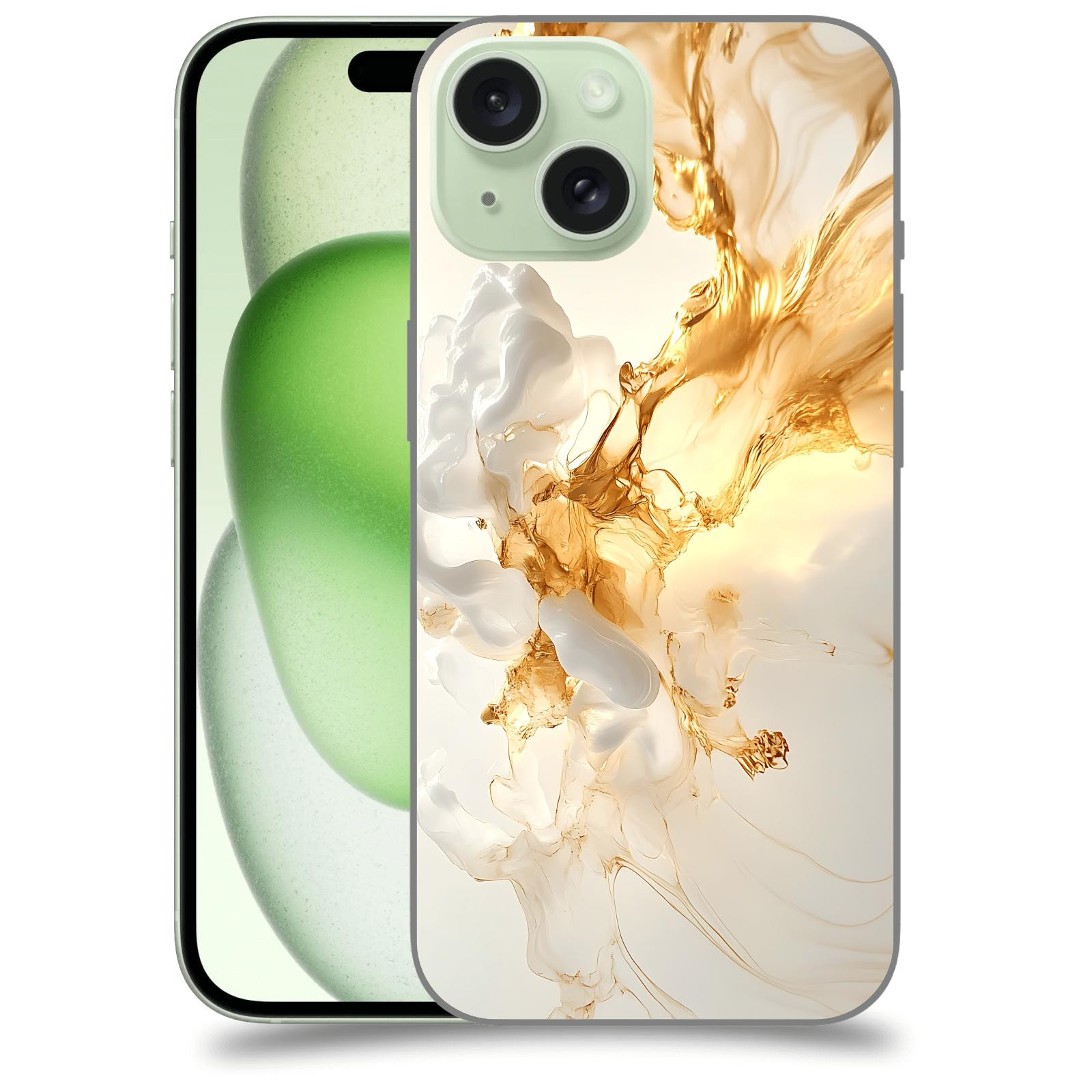 ACOVER Kryt na mobil Apple iPhone 15 - Vanilla Bourbon I