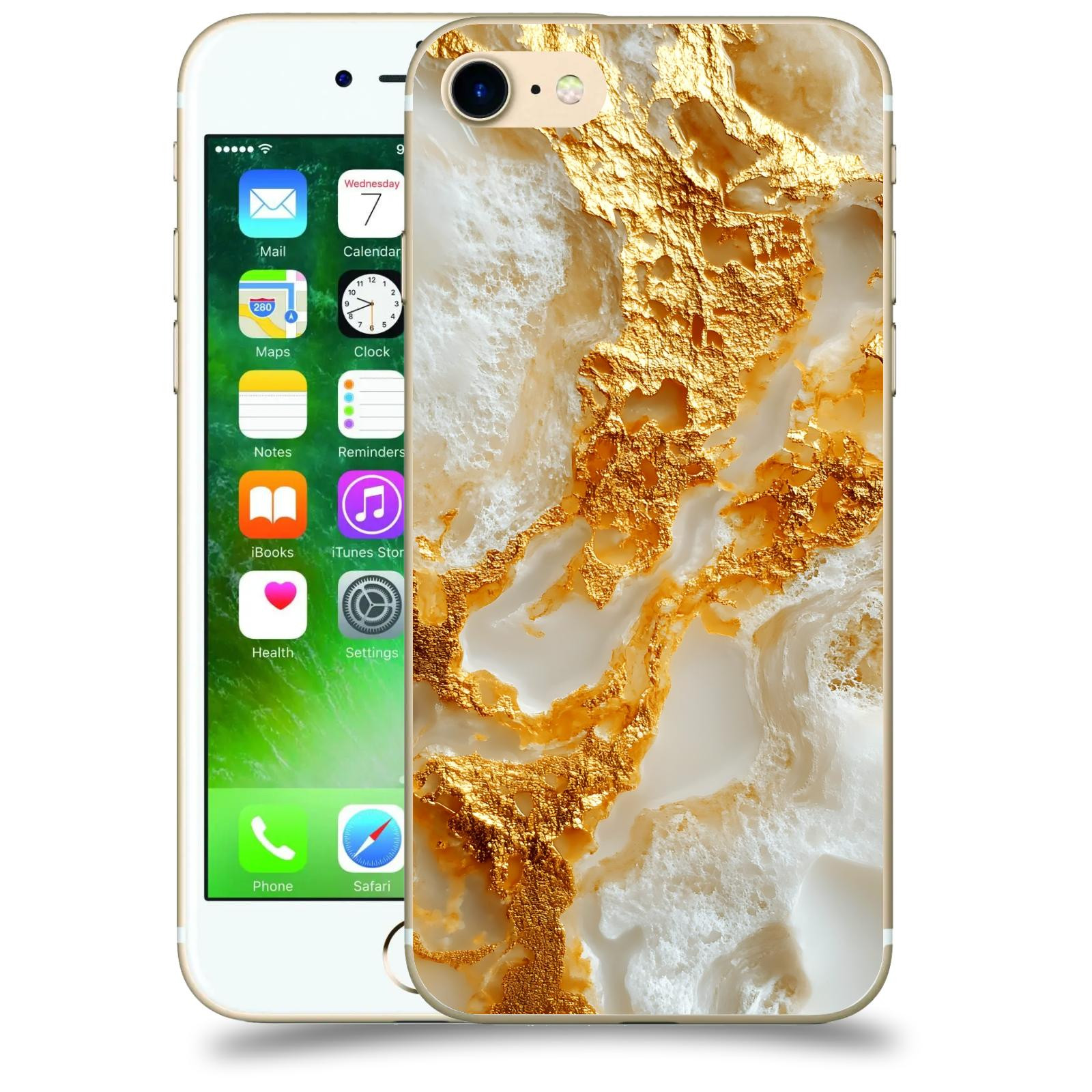 ACOVER Kryt na mobil Apple iPhone 7 - Vanilla Bourbon II