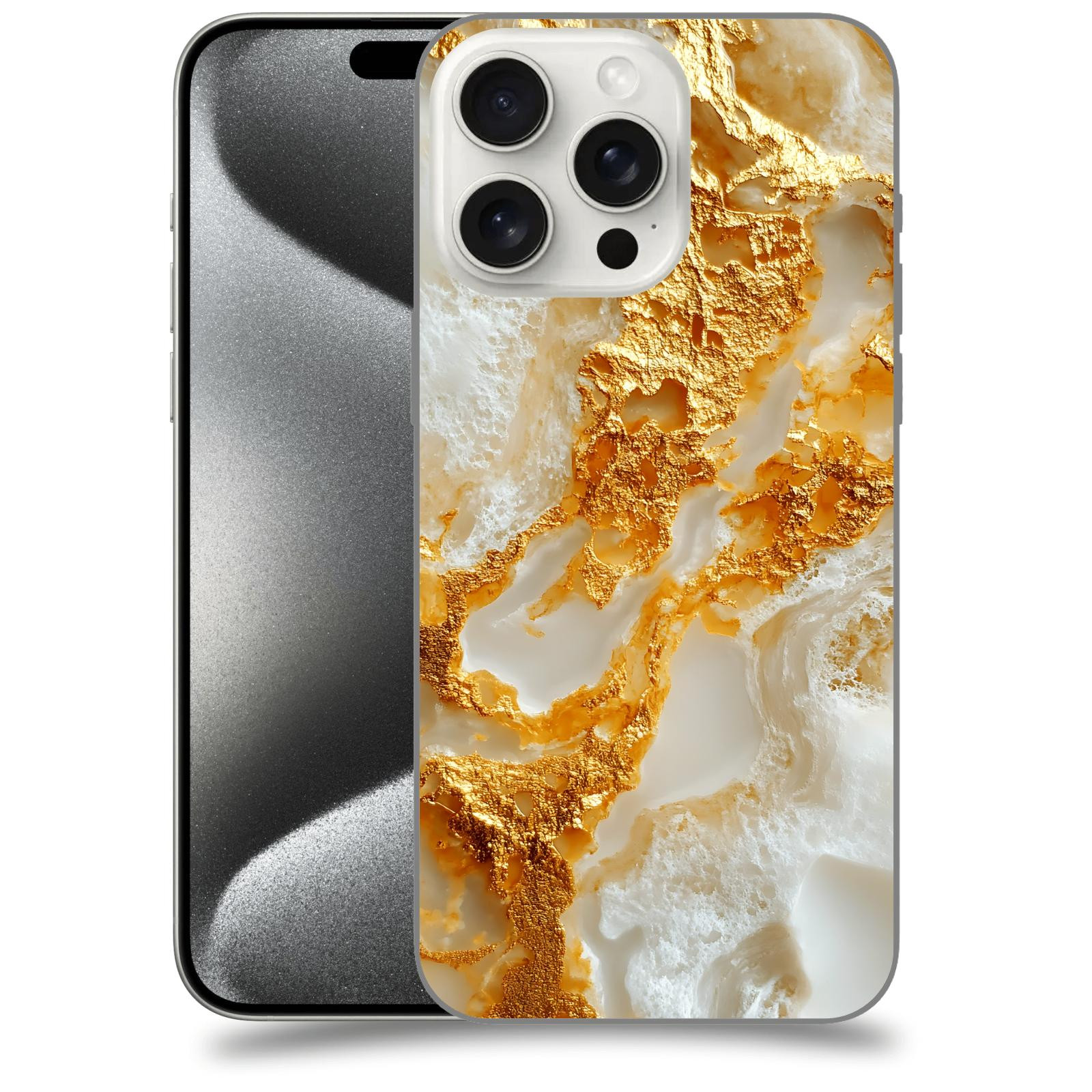 ACOVER Kryt na mobil Apple iPhone 15 pro max - Vanilla Bourbon II