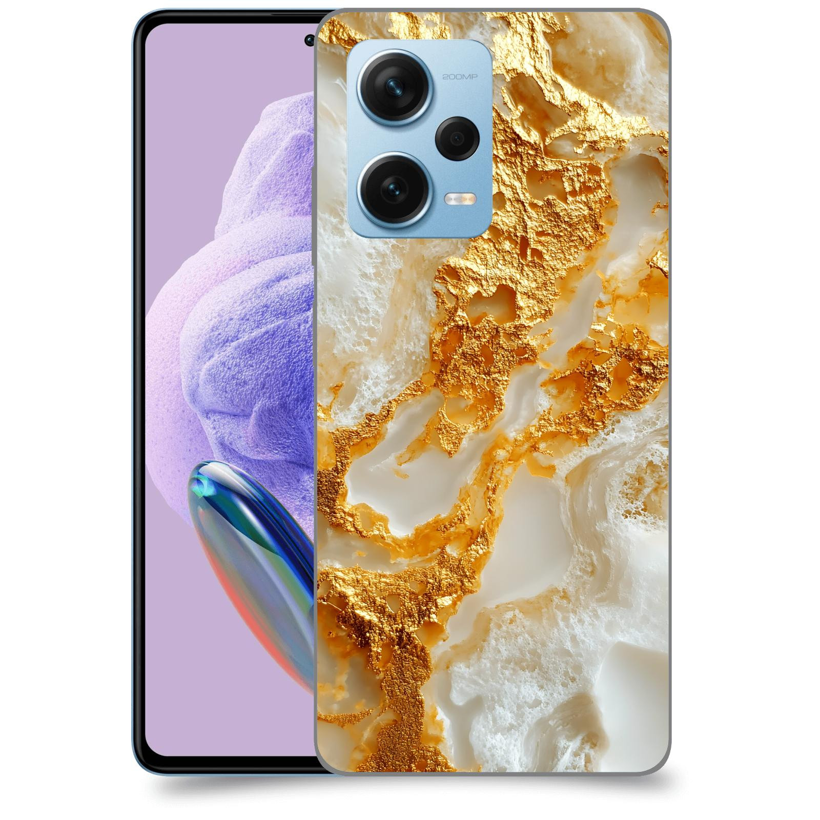 ACOVER Kryt na mobil Xiaomi Redmi Note 12 Pro+ 5G - Vanilla Bourbon II