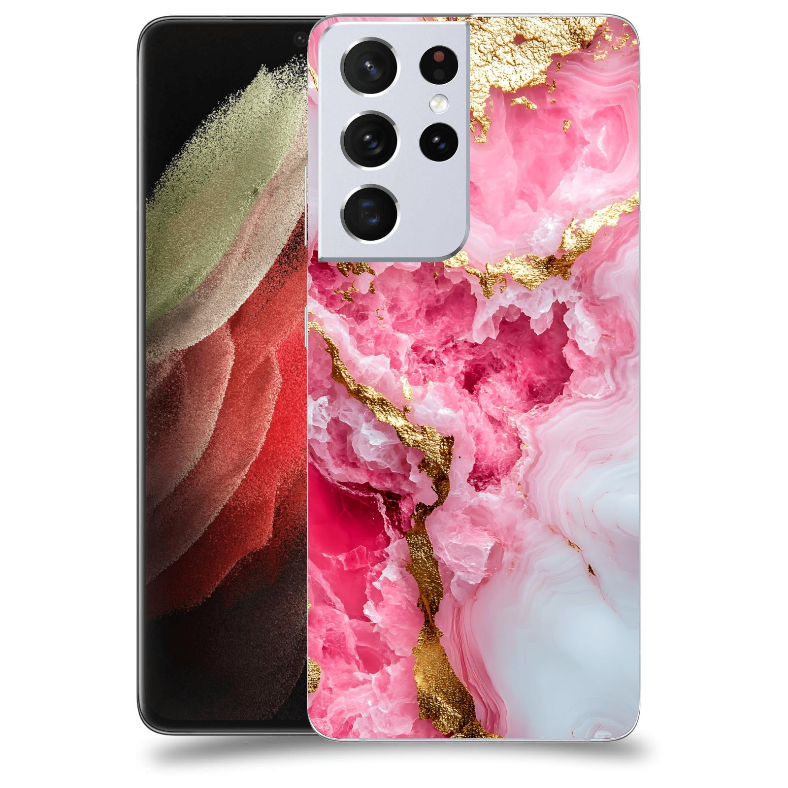 ACOVER Kryt na mobil Samsung Galaxy S21 Ultra 5G G998B - Sweet Dream III