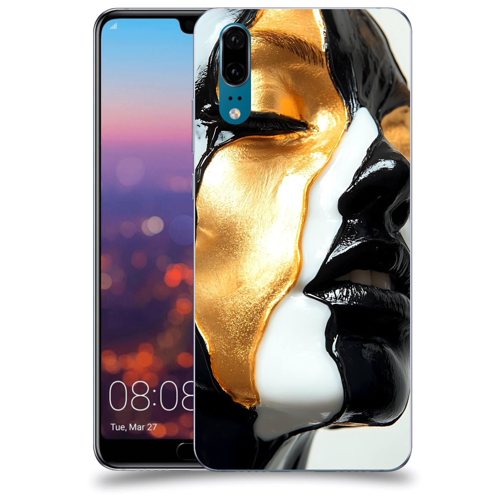 ACOVER Kryt na mobil Huawei P20 - Head VII