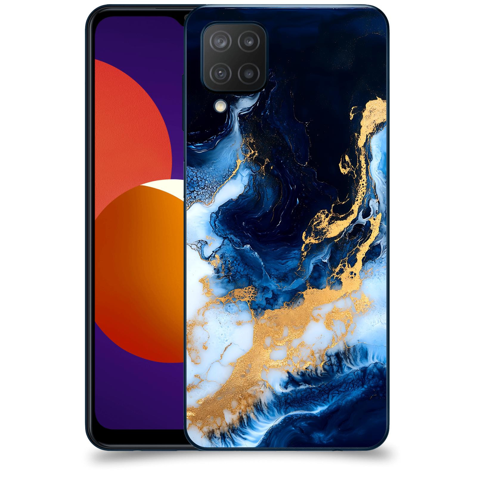 ACOVER Kryt na mobil Samsung Galaxy M12 M127F - Royal Blue I