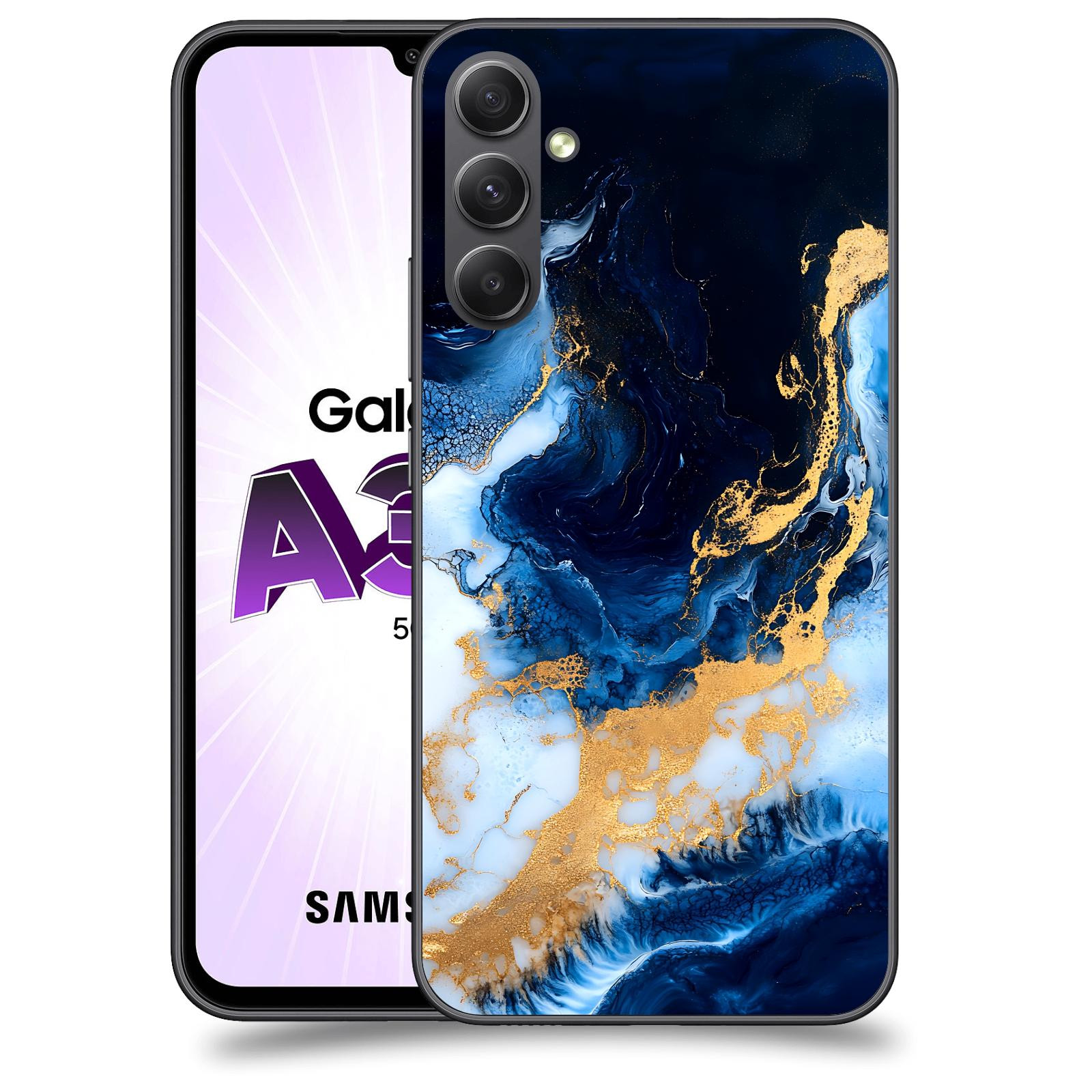 ACOVER Kryt na mobil Samsung Galaxy A34 - Royal Blue I