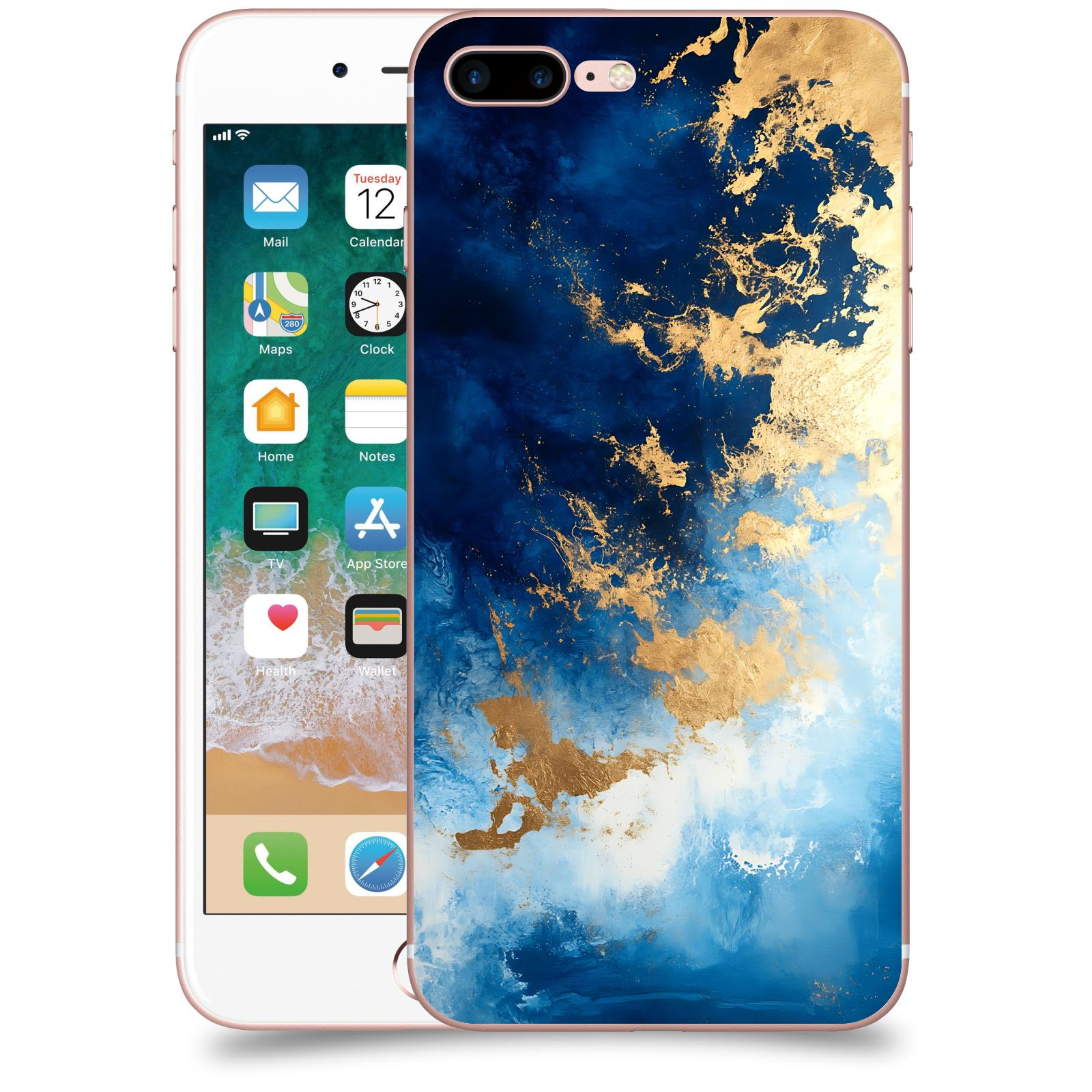 ACOVER Kryt na mobil Apple iPhone 7 Plus - Royal Blue II