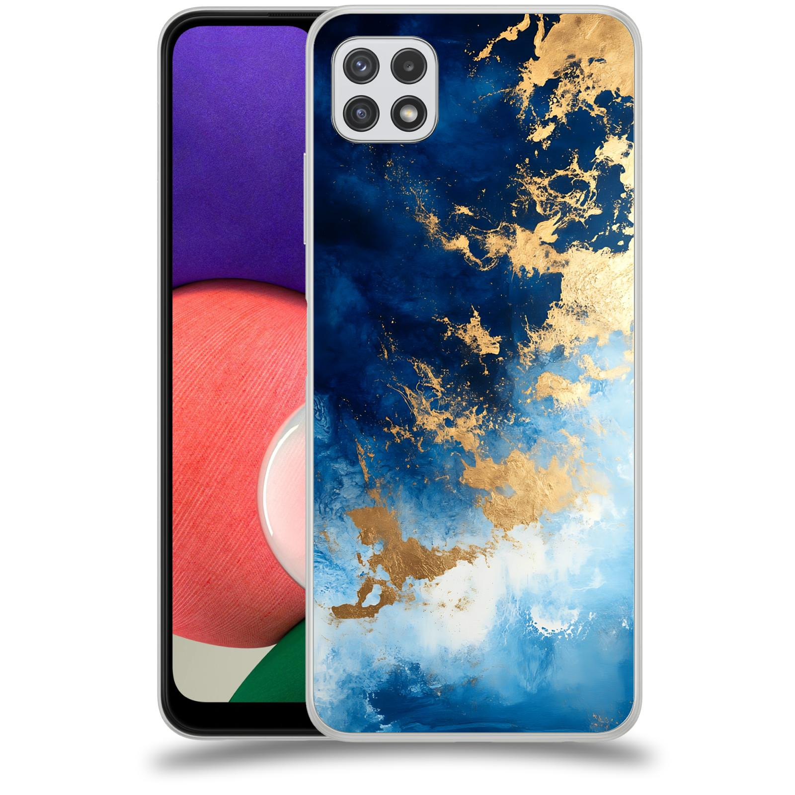 ACOVER Kryt na mobil Samsung Galaxy A22 A225F - Royal Blue II