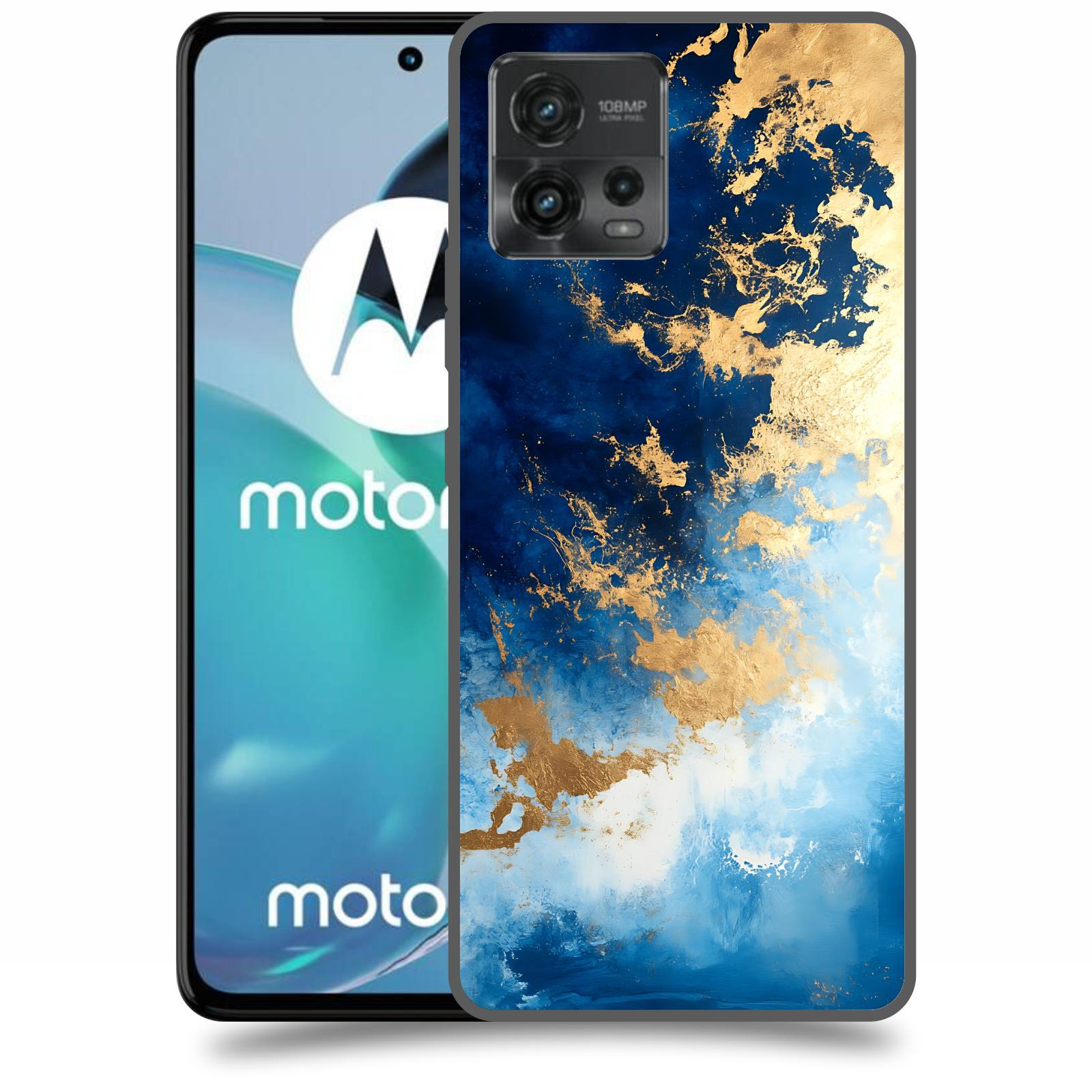 ACOVER Kryt na mobil Motorola Moto G72 - Royal Blue II