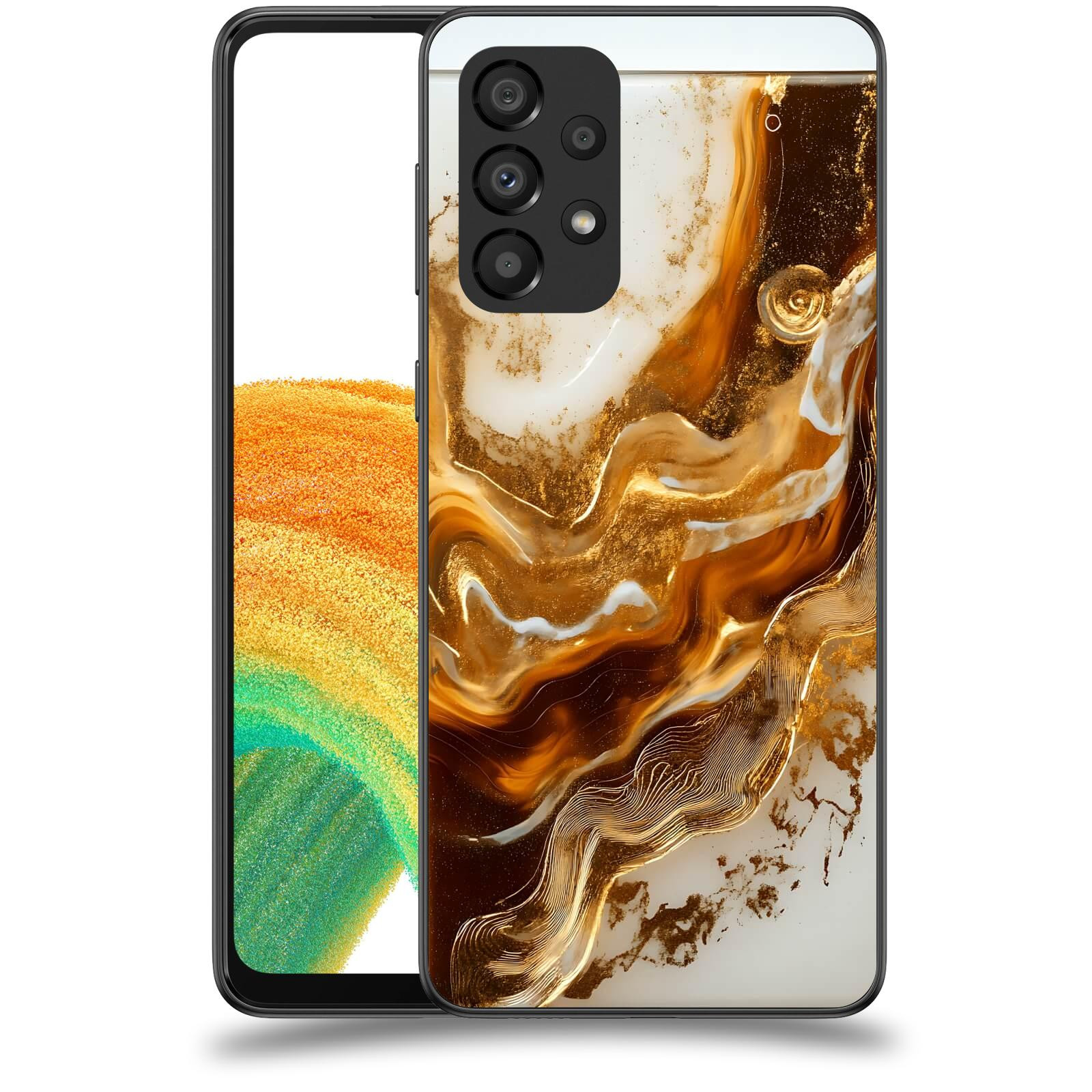 ACOVER Kryt na mobil Samsung Galaxy A33 5G A336 - Amber I