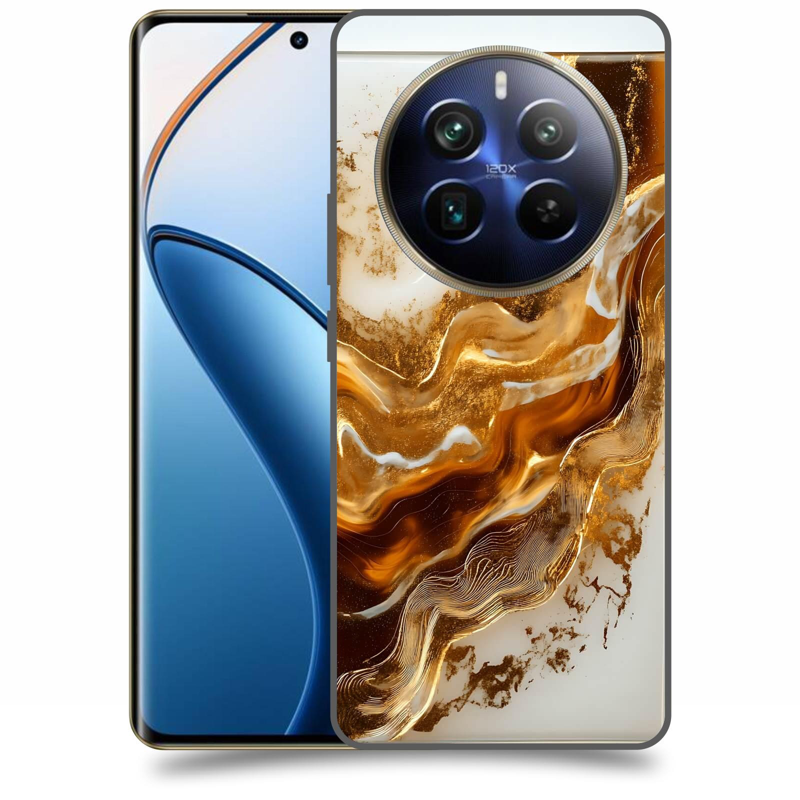 ACOVER Kryt na mobil Realme 12 pro+ 5g - Amber I