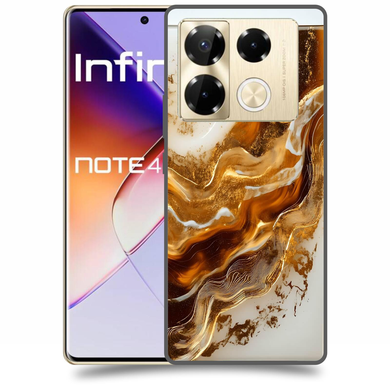 ACOVER Kryt na mobil Infinix Note 40 PRO - Amber I