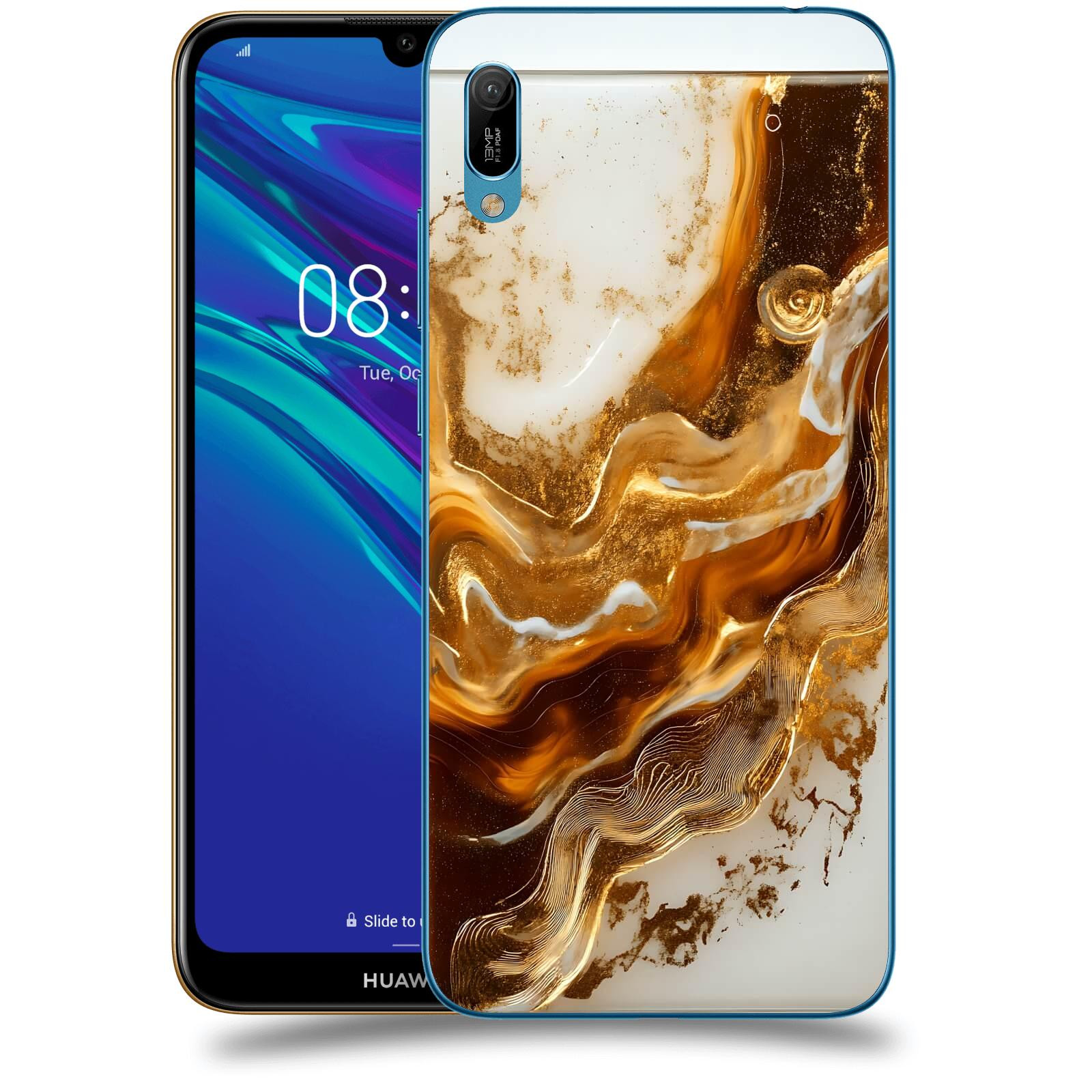 ACOVER Kryt na mobil Huawei Y6 2019 - Amber I