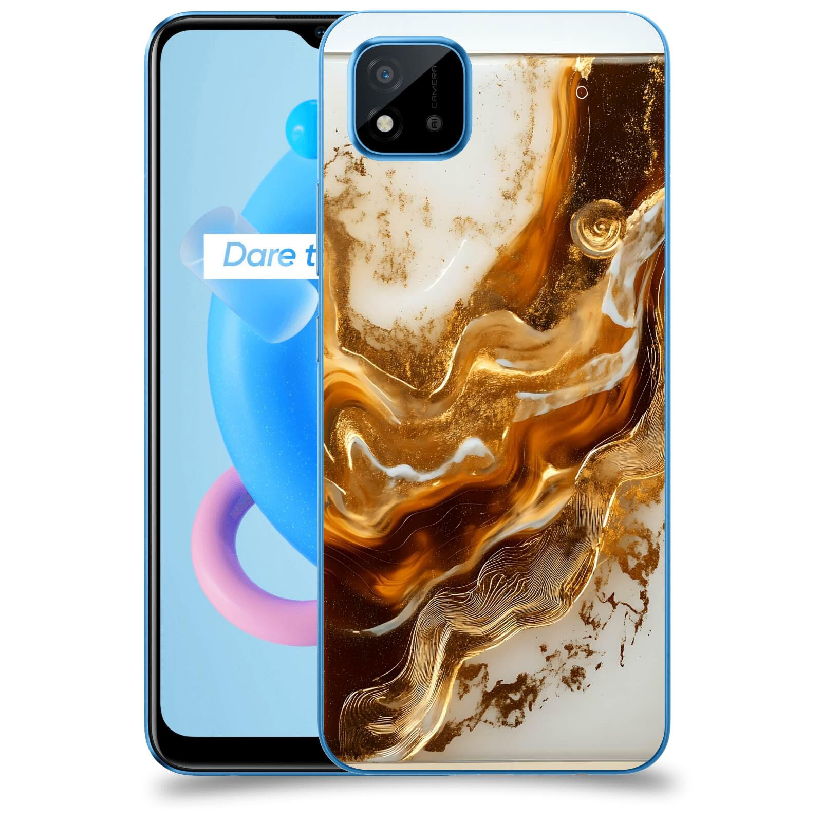 ACOVER Kryt na mobil Realme C11 (2021) - Amber I