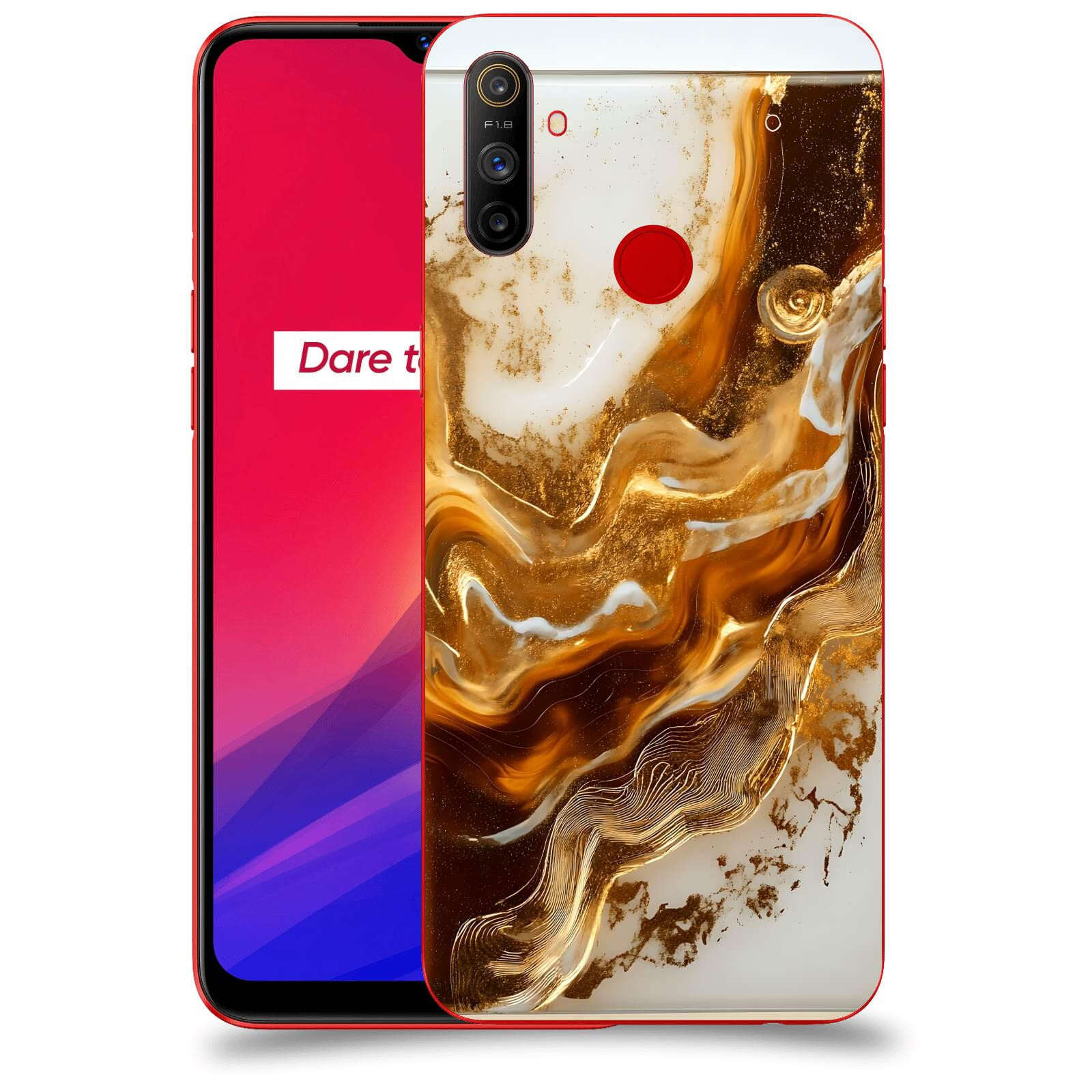 ACOVER Kryt na mobil Realme C3 - Amber I