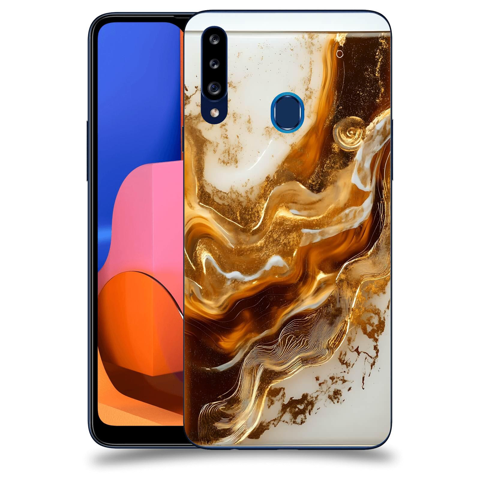 ACOVER Kryt na mobil Samsung Galaxy A20s - Amber I