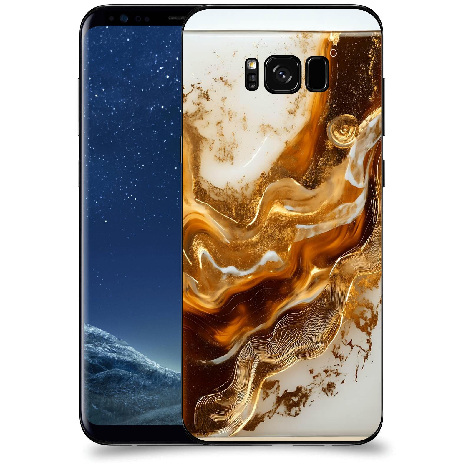 ACOVER Kryt na mobil Samsung Galaxy S8+ G955F - Amber I