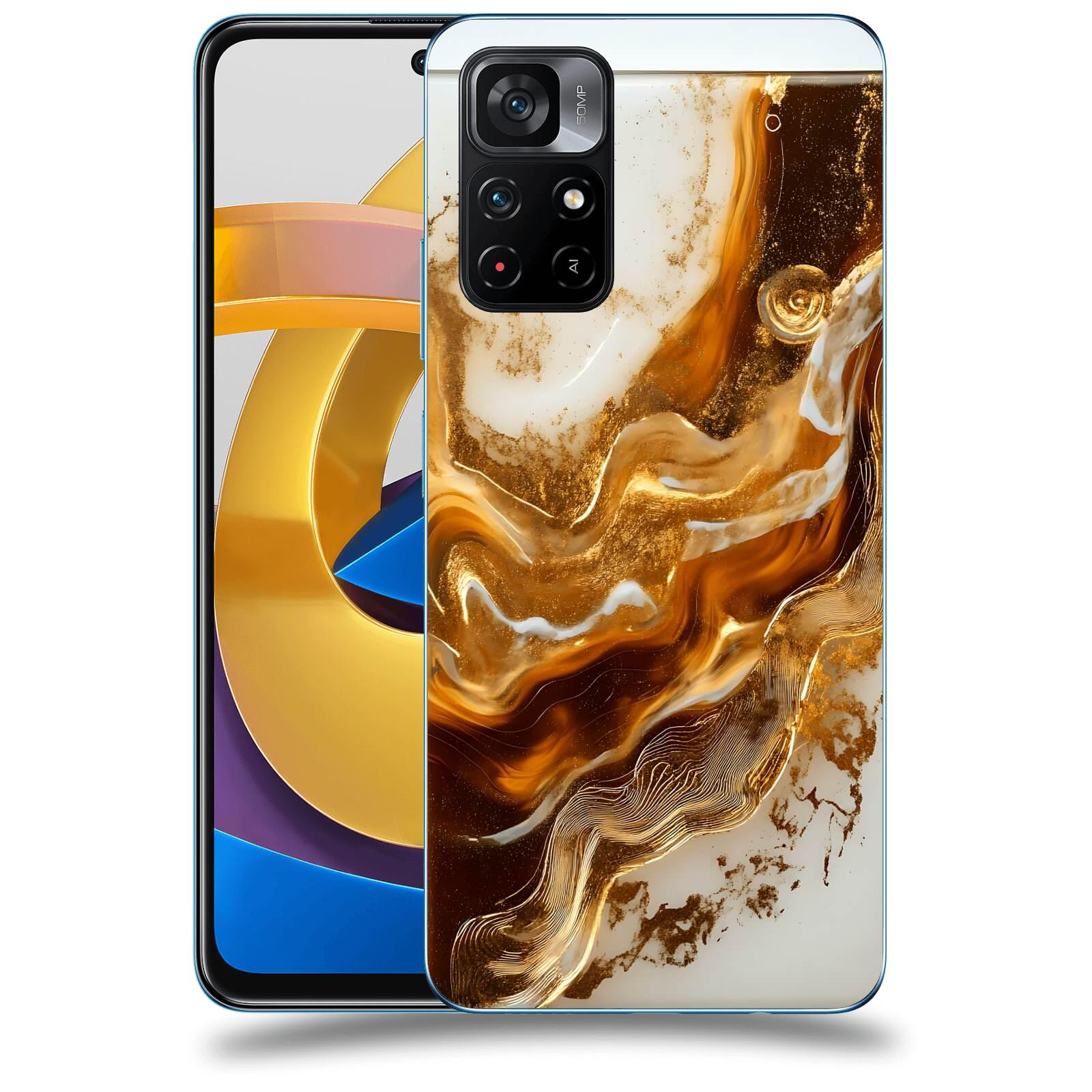 ACOVER Kryt na mobil Xiaomi Poco M4 Pro - Amber I