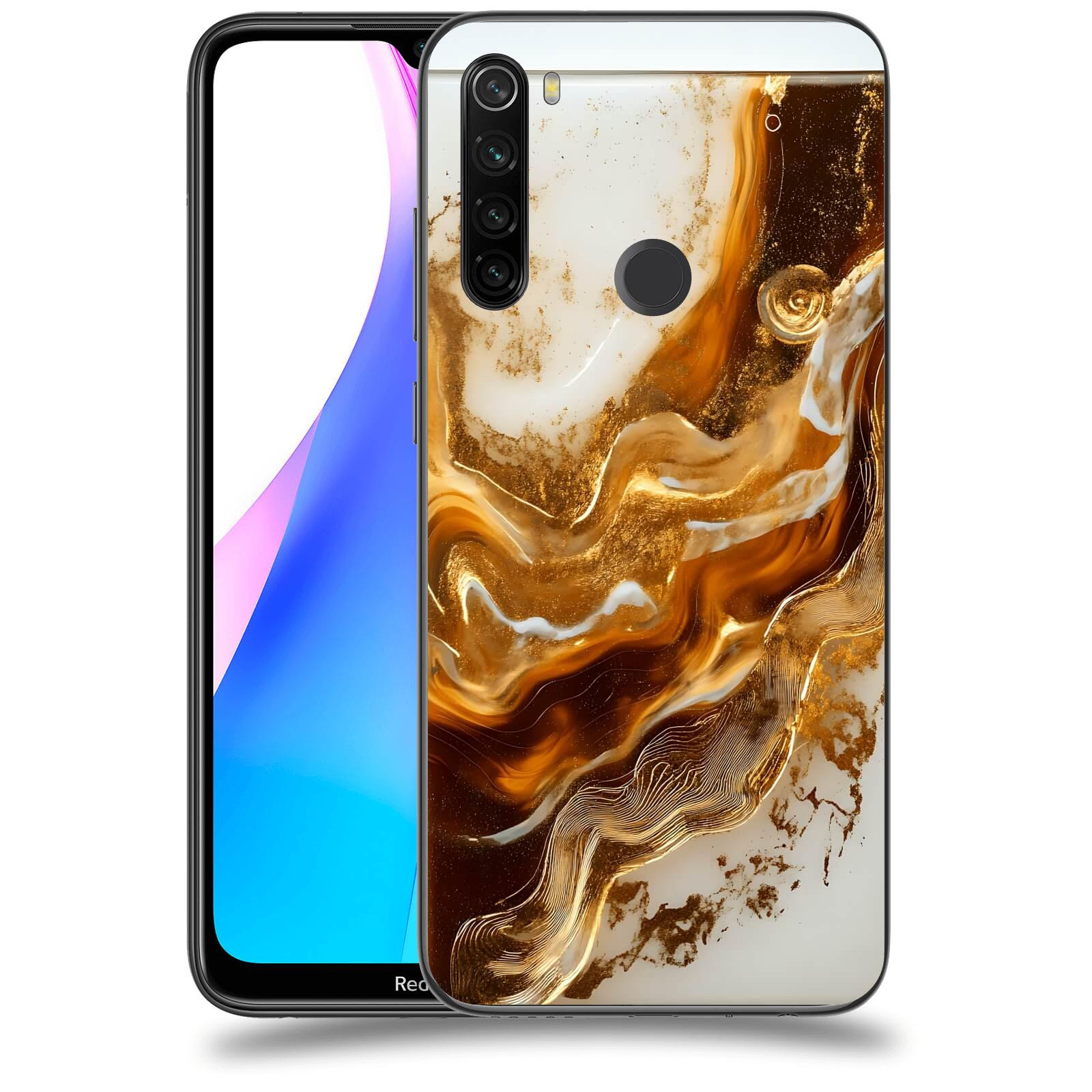 ACOVER Kryt na mobil Xiaomi Redmi Note 8T - Amber I
