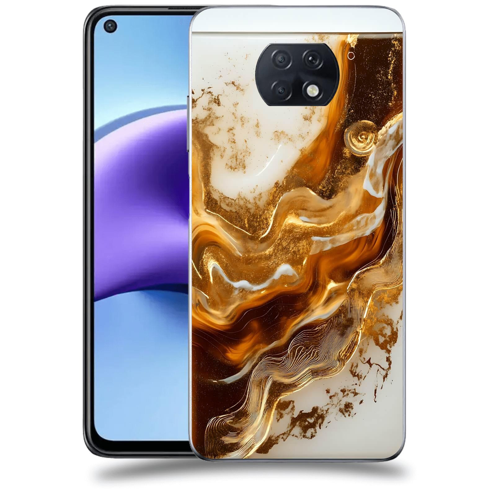 ACOVER Kryt na mobil Xiaomi Redmi Note 9T - Amber I