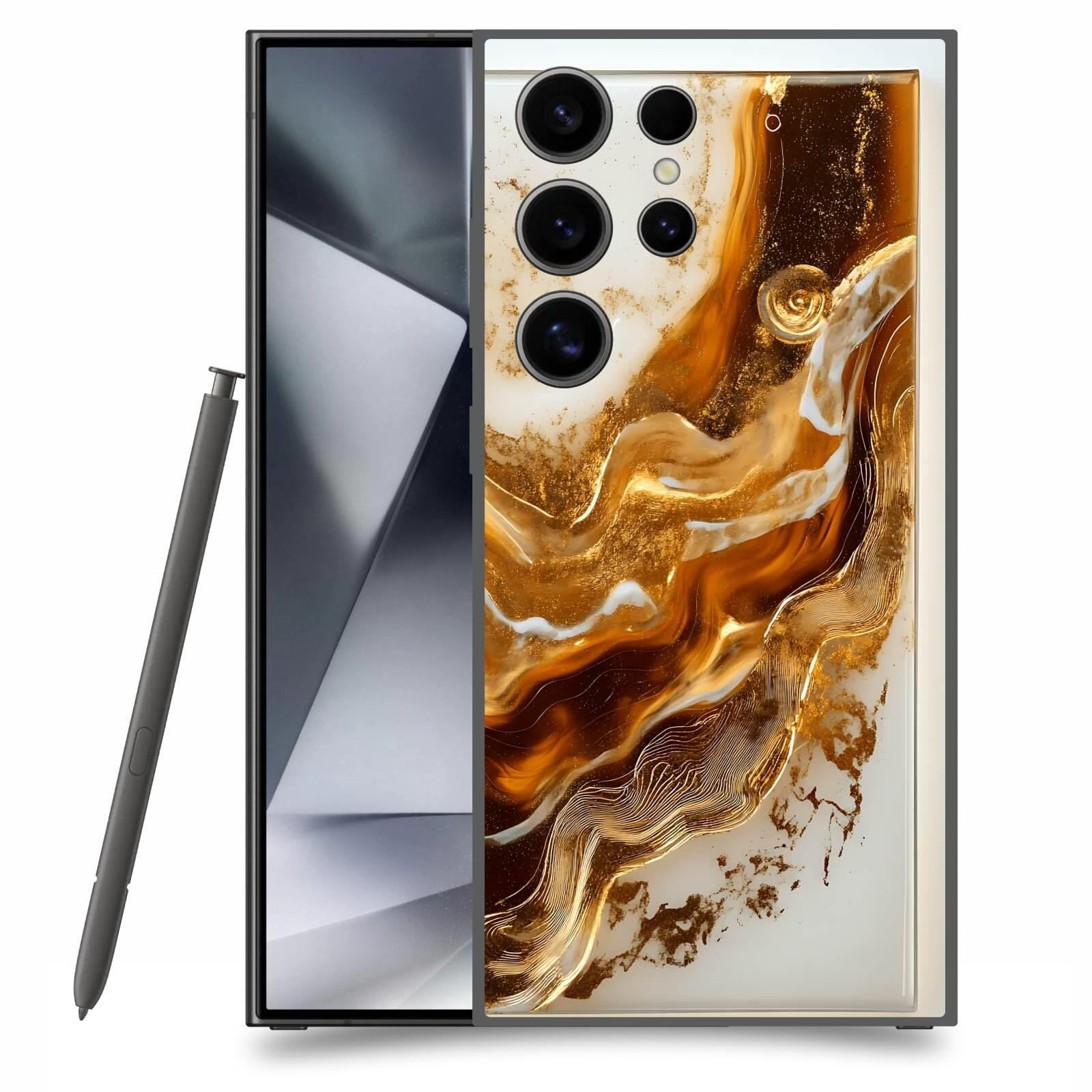 ACOVER Kryt na mobil Samsung Galaxy S24 Ultra - Amber I
