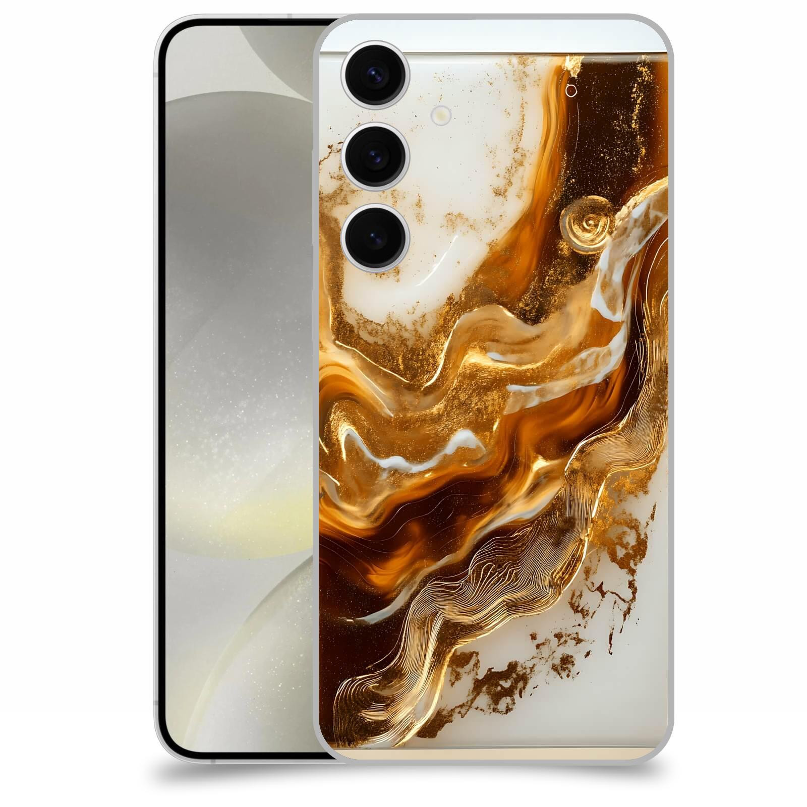 ACOVER Kryt na mobil Samsung Galaxy S24+ - Amber I