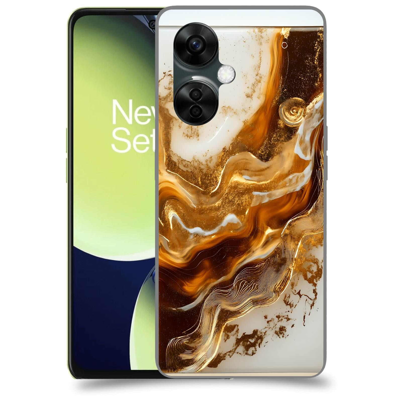 ACOVER Kryt na mobil OnePlus Nord CE 3 Lite 5G - Amber I