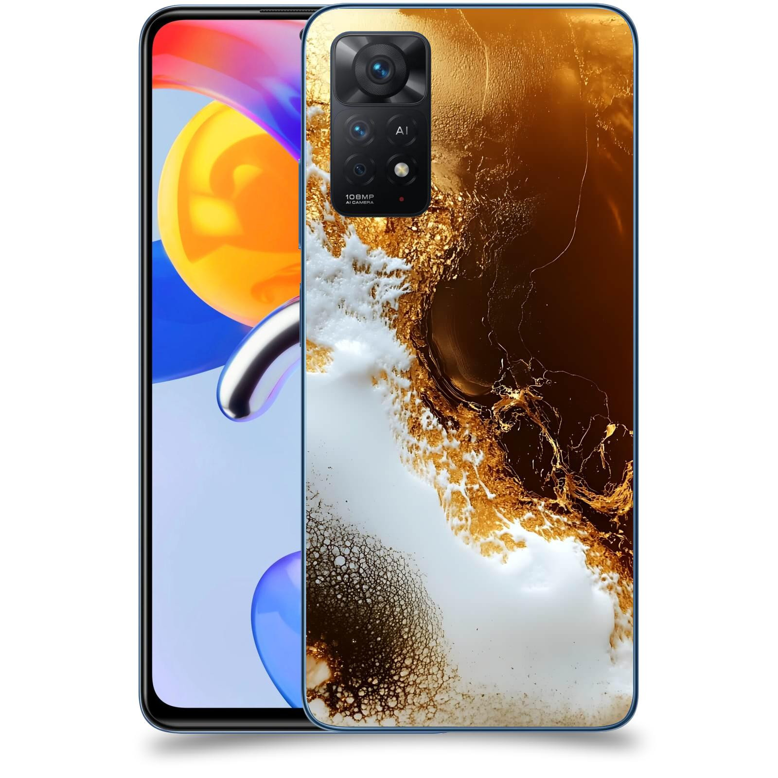 ACOVER Kryt na mobil Xiaomi Redmi Note 11 Pro 5G - Amber II