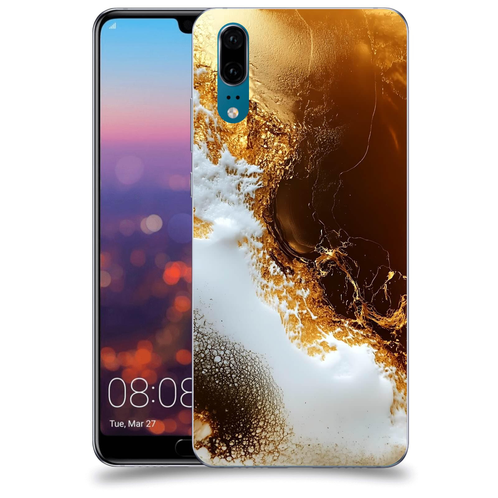 ACOVER Kryt na mobil Huawei P20 - Amber II