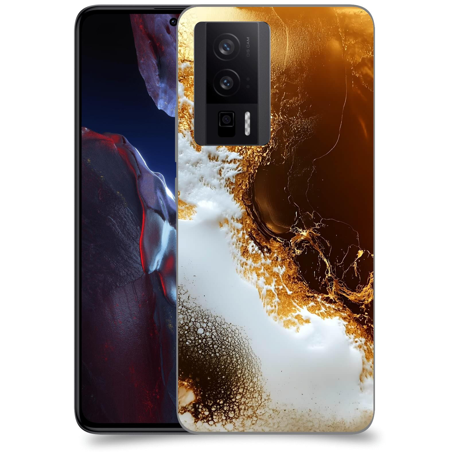 ACOVER Kryt na mobil Xiaomi Poco F5 Pro 5G - Amber II