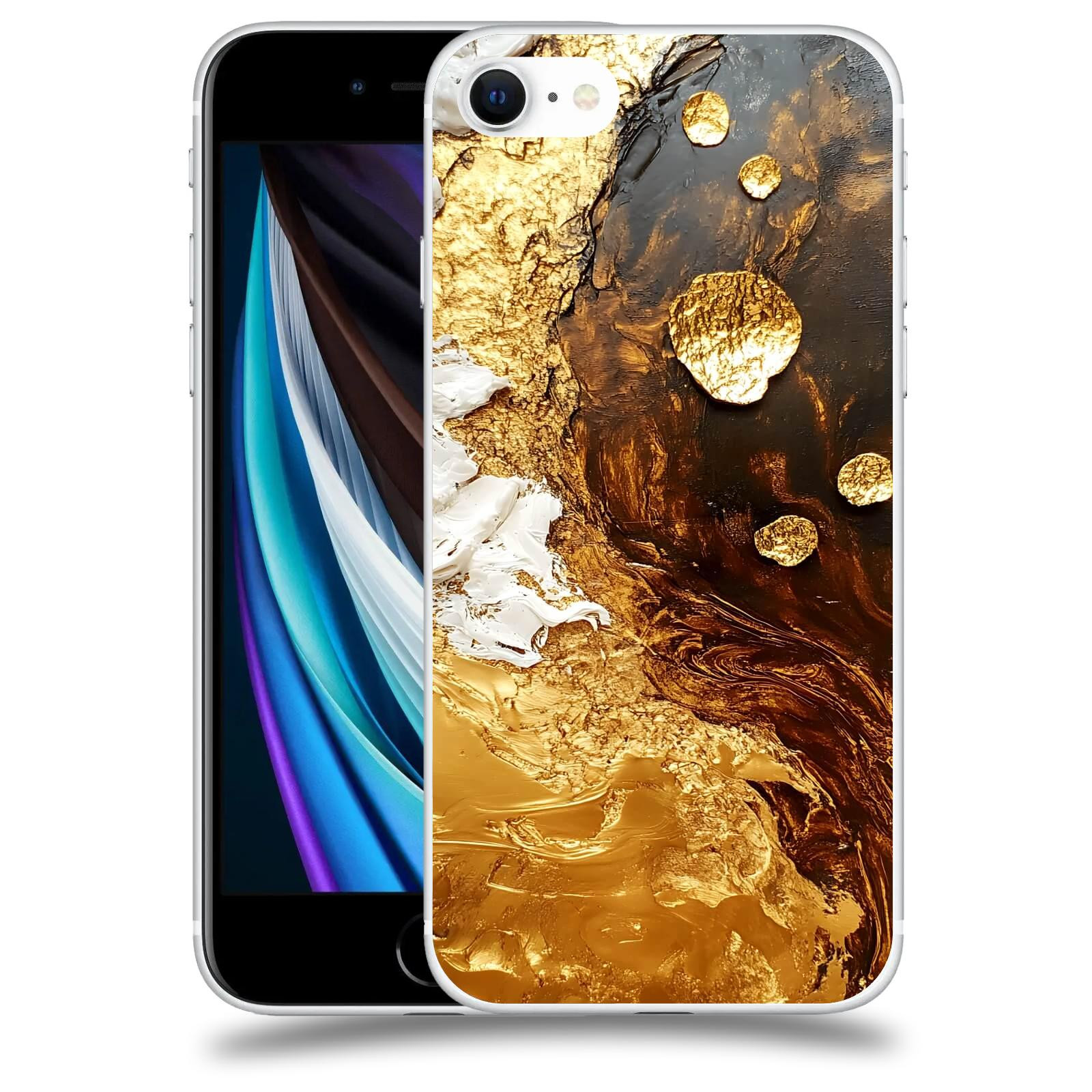 ACOVER Kryt na mobil Apple iPhone SE 2020 - Amber III