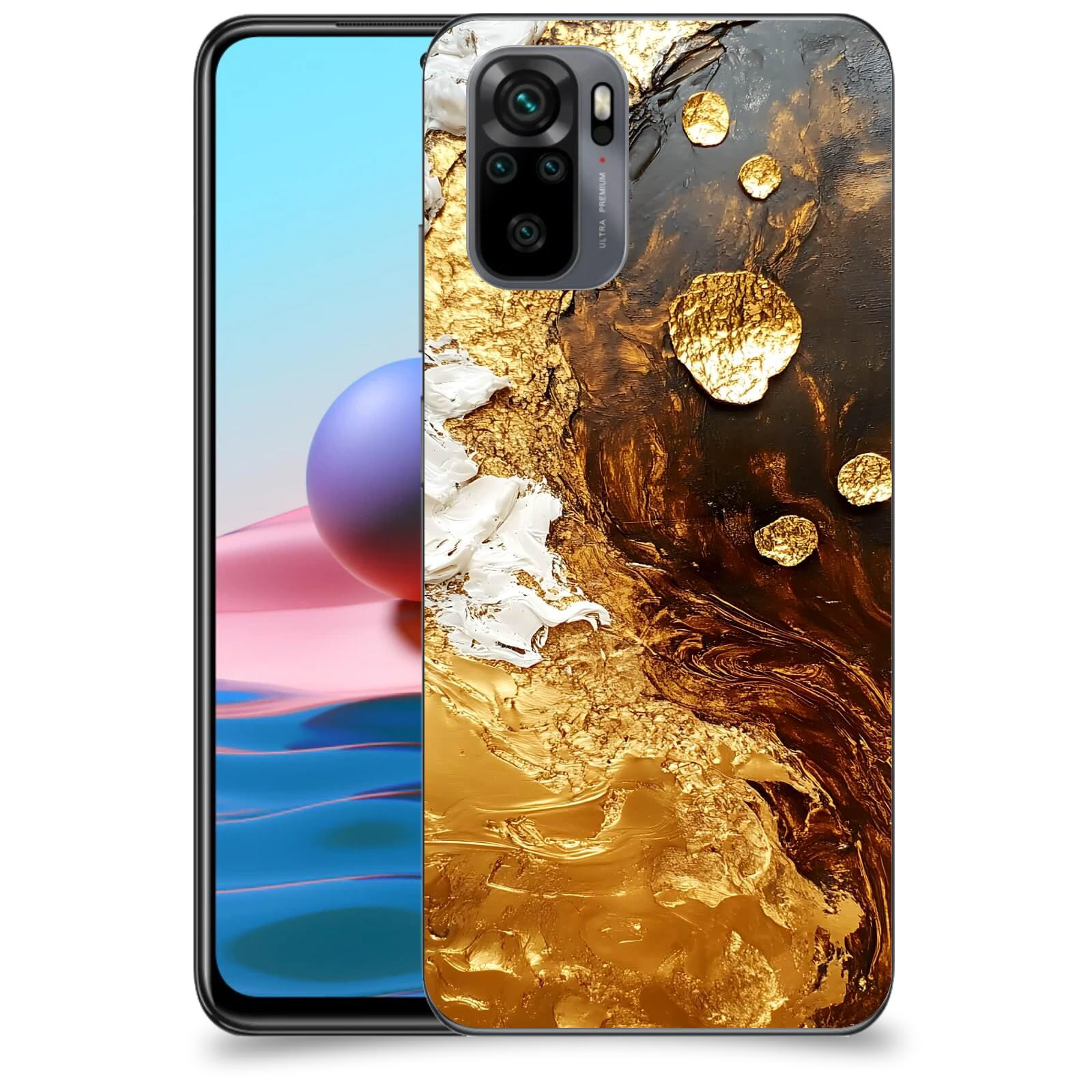 ACOVER Kryt na mobil Xiaomi Redmi Note 10 - Amber III