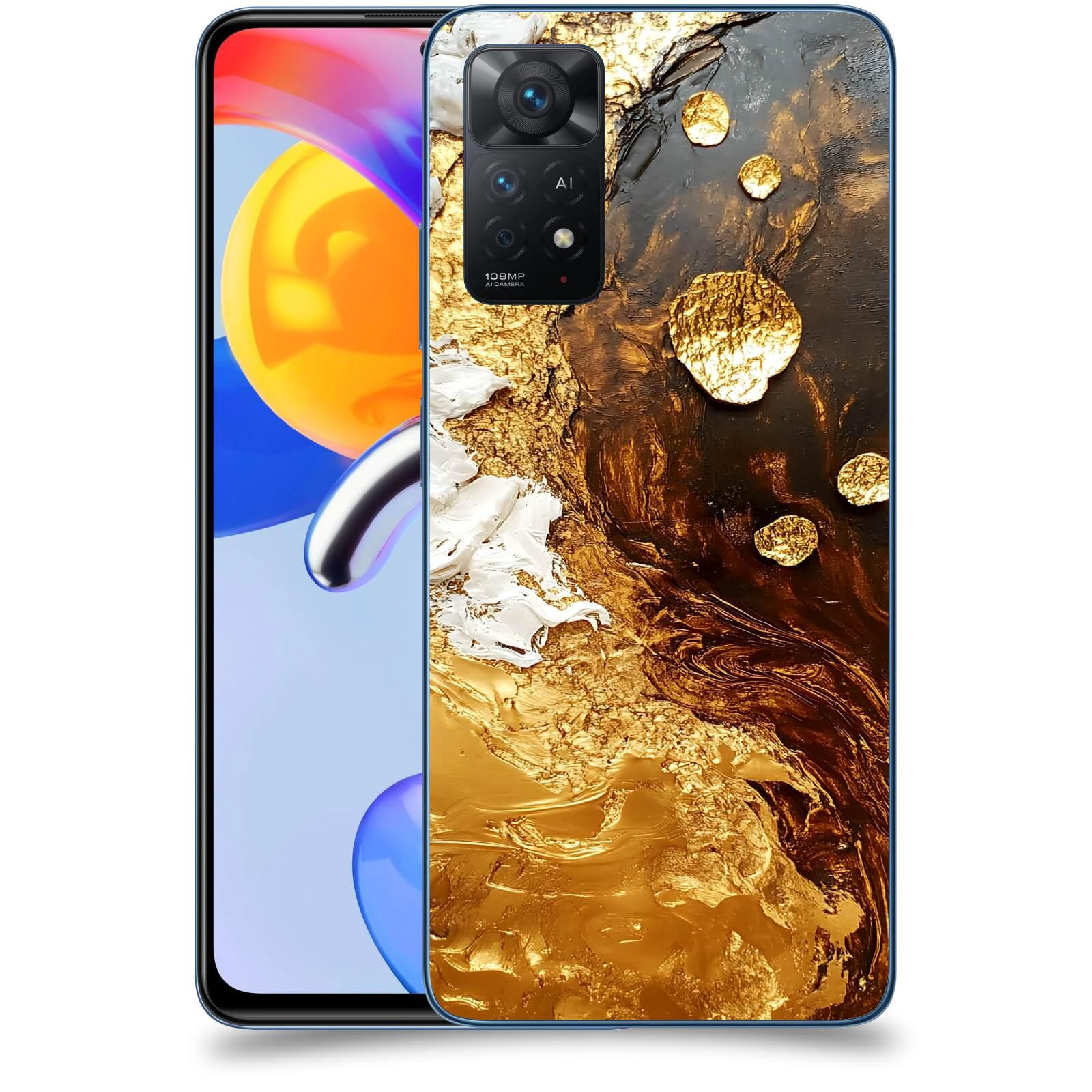 ACOVER Kryt na mobil Xiaomi Redmi Note 11 Pro 5G - Amber III