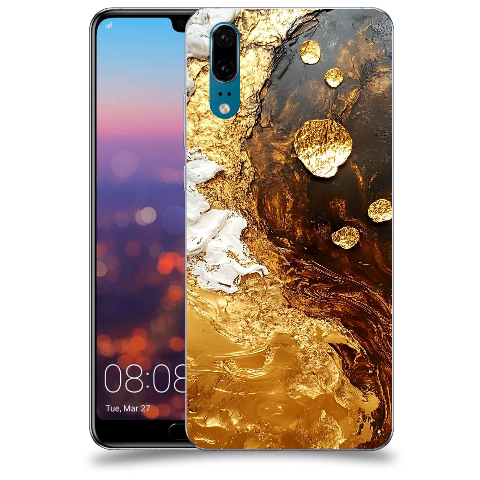 ACOVER Kryt na mobil Huawei P20 - Amber III