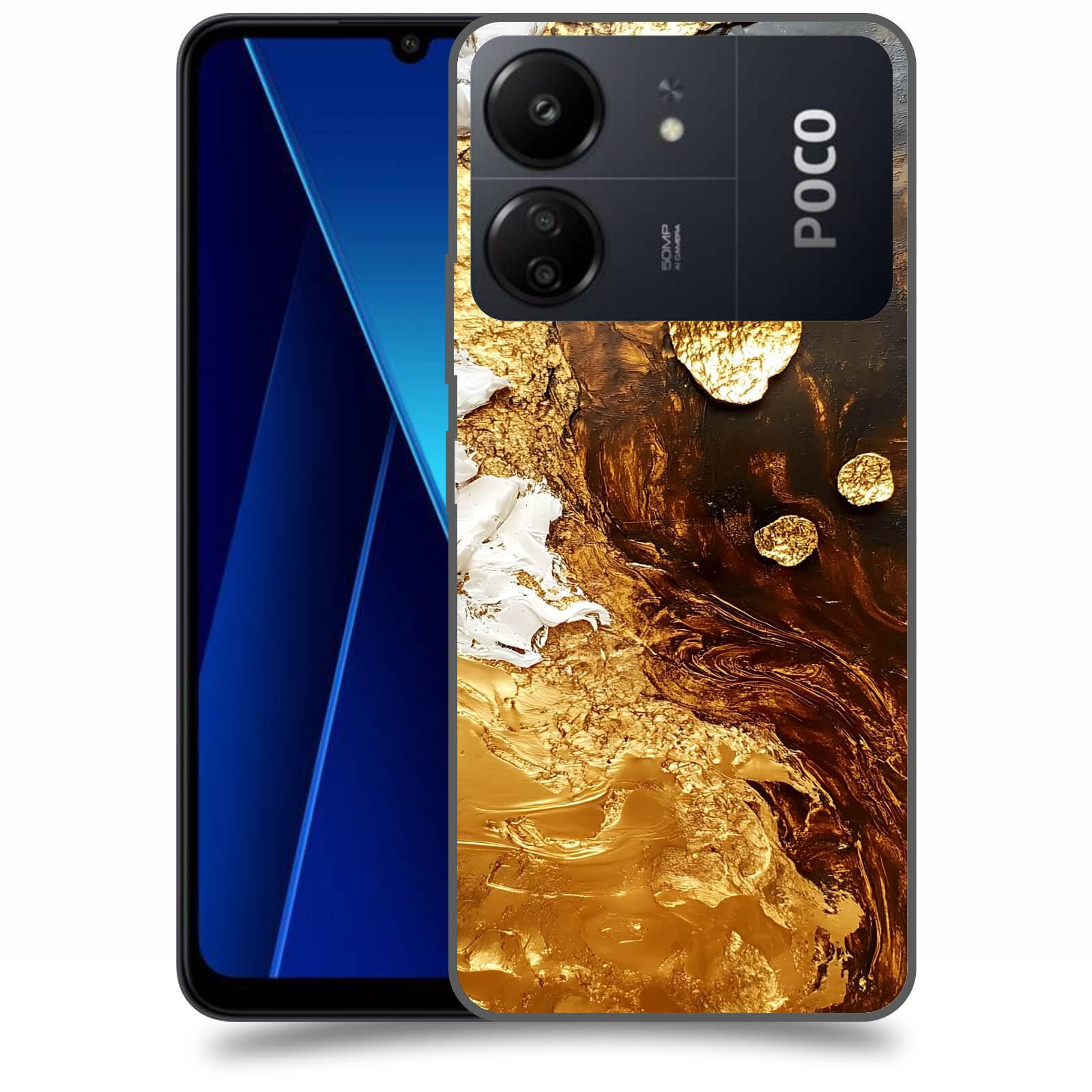 ACOVER Kryt na mobil Poco C65 - Amber III