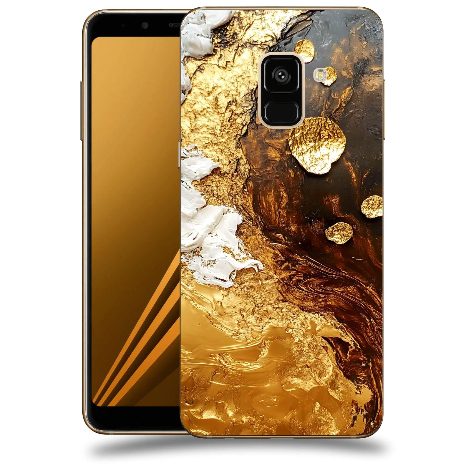 ACOVER Kryt na mobil Samsung Galaxy A8 2018 A530F - Amber III