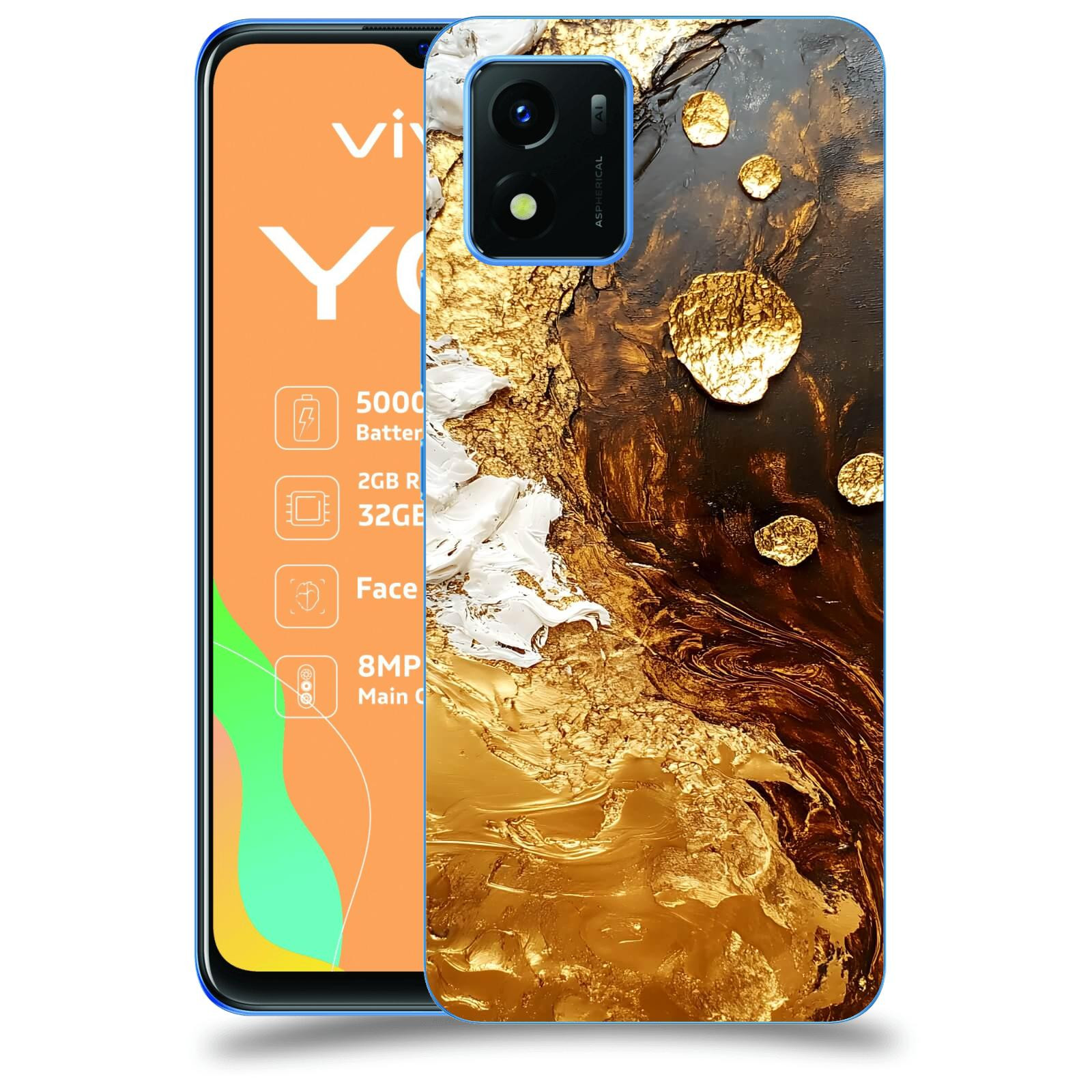 ACOVER Kryt na mobil Vivo Y01 - Amber III