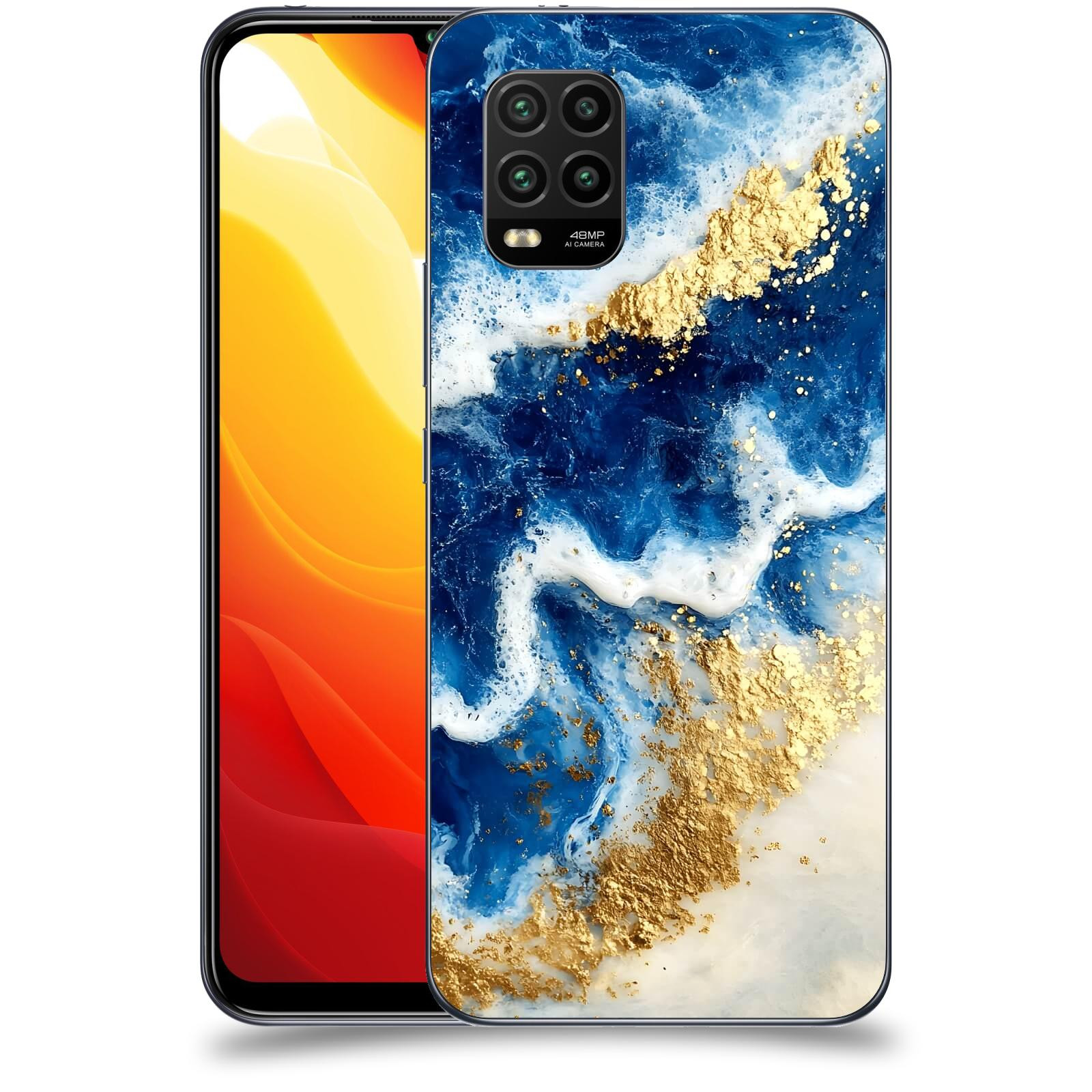 ACOVER Kryt na mobil Xiaomi Mi 10 Lite - Ocean Waves I