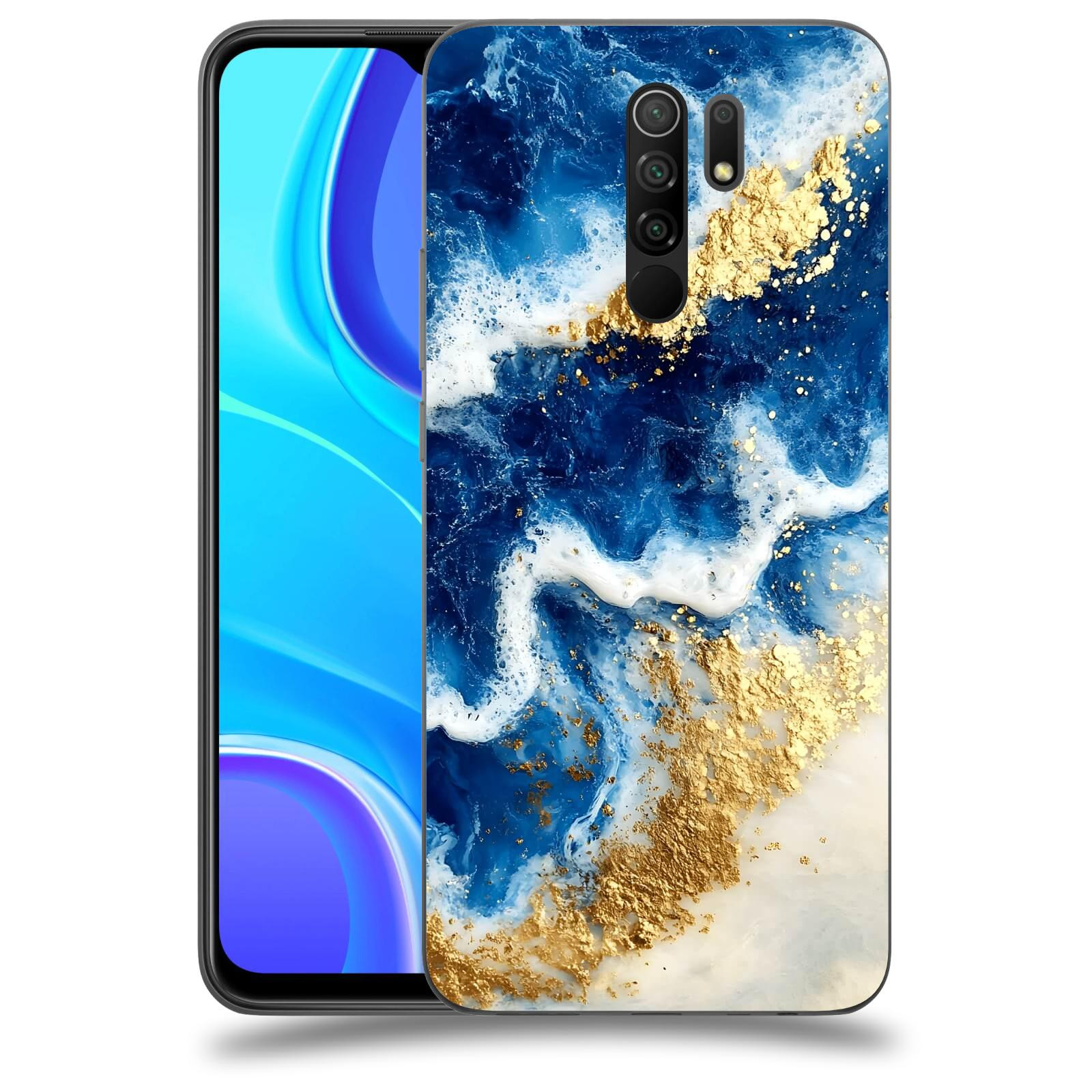 ACOVER Kryt na mobil Xiaomi Redmi 9 - Ocean Waves I