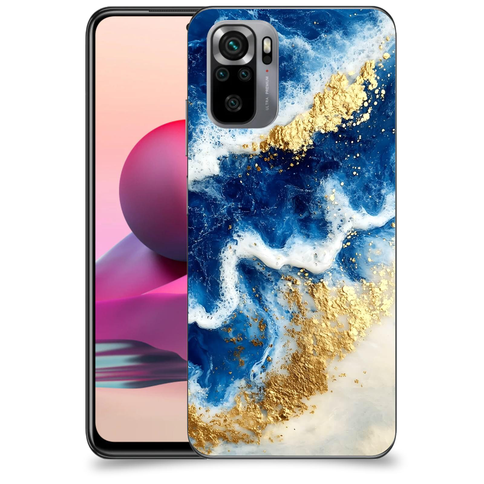 ACOVER Kryt na mobil Xiaomi Redmi Note 10S - Ocean Waves I