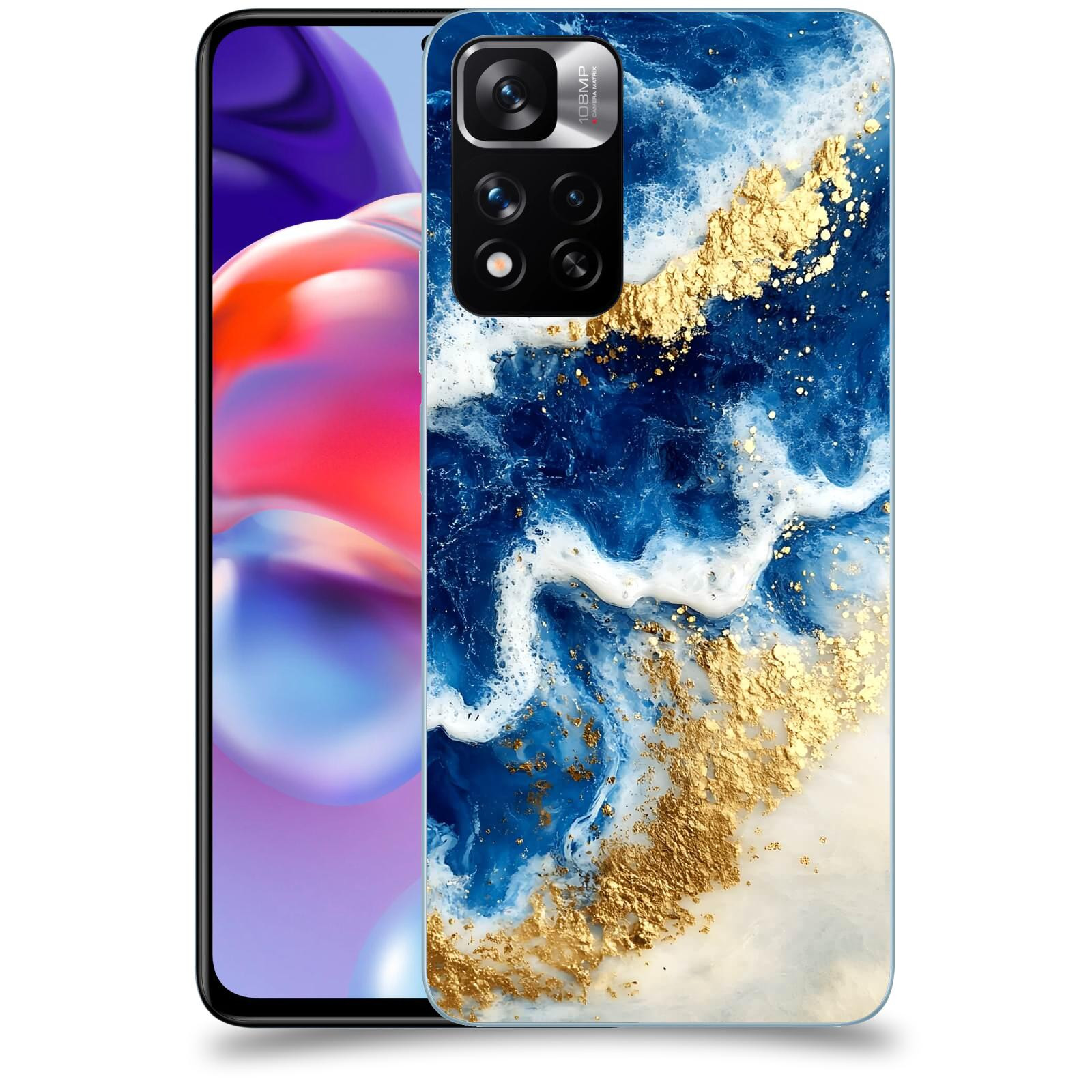 ACOVER Kryt na mobil Xiaomi Redmi Note 11 Pro+ 5G - Ocean Waves I