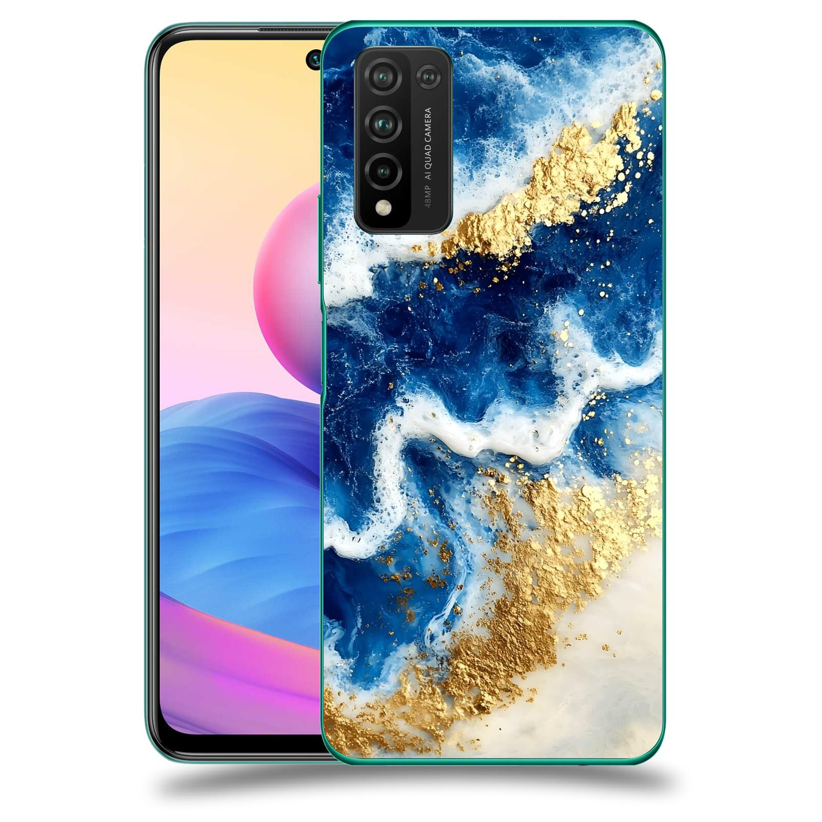 ACOVER Kryt na mobil Honor 10X Lite - Ocean Waves I