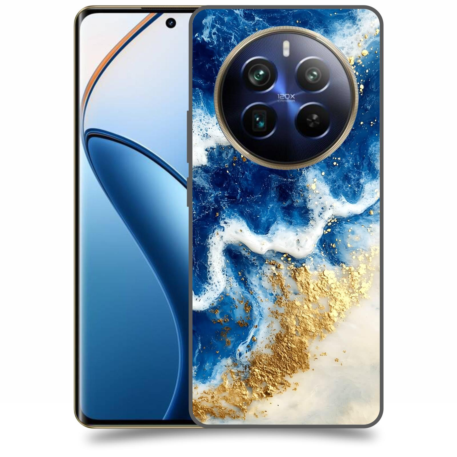ACOVER Kryt na mobil Realme 12 pro+ 5g - Ocean Waves I