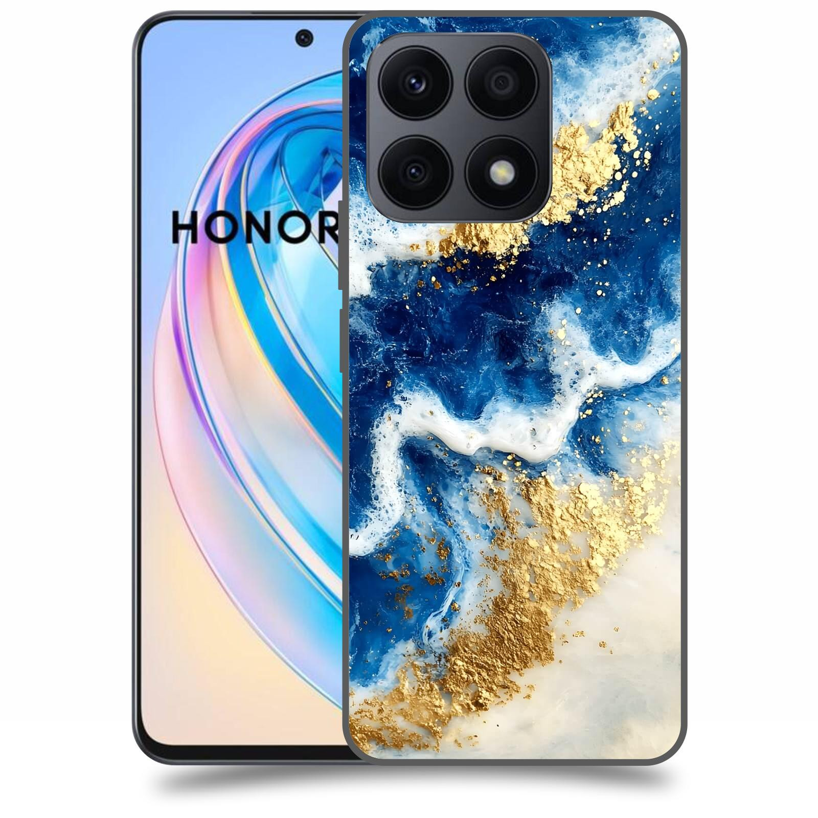 ACOVER Kryt na mobil Honor X8a - Ocean Waves I