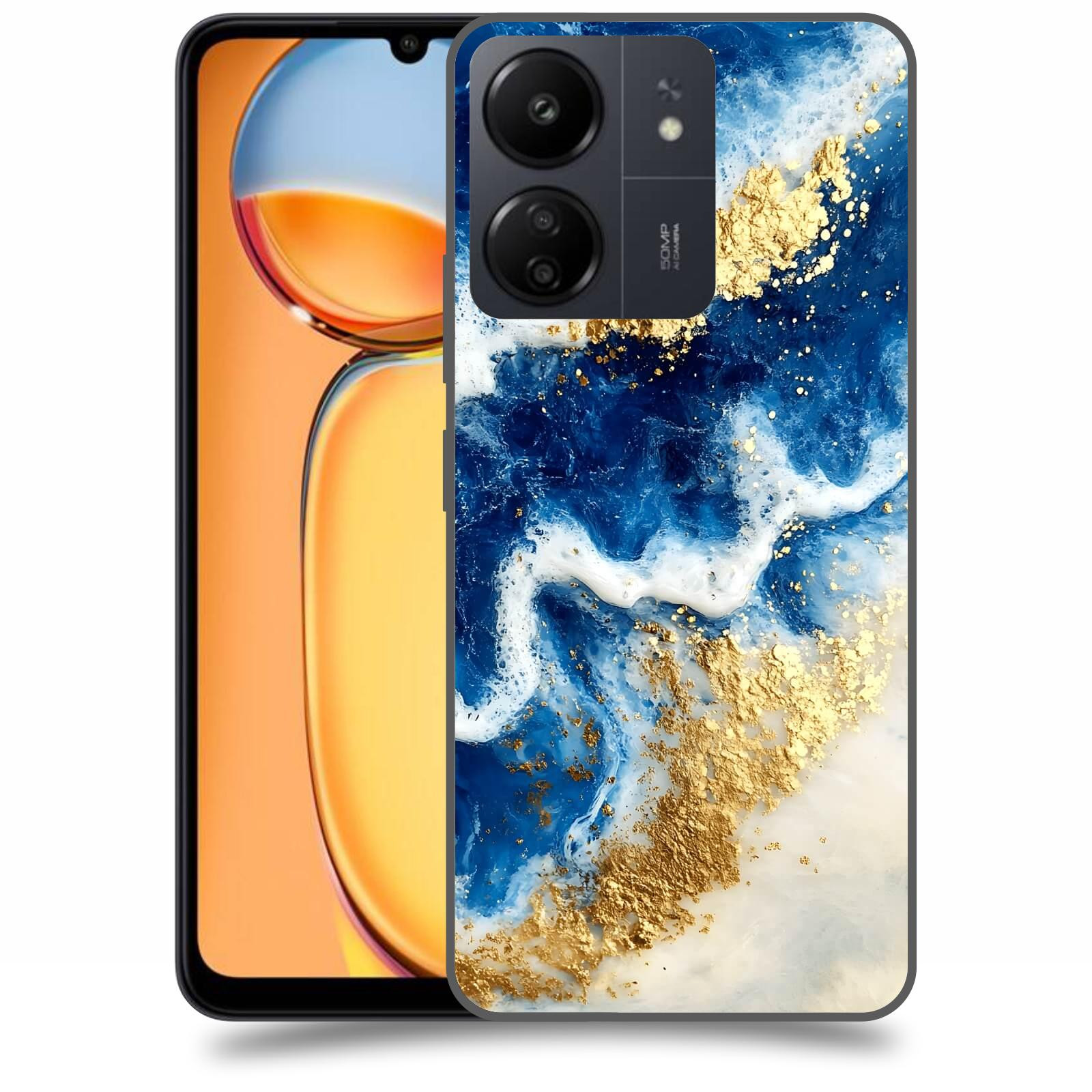 ACOVER Kryt na mobil Xiaomi Redmi 13C 4G  Ocean Waves I
