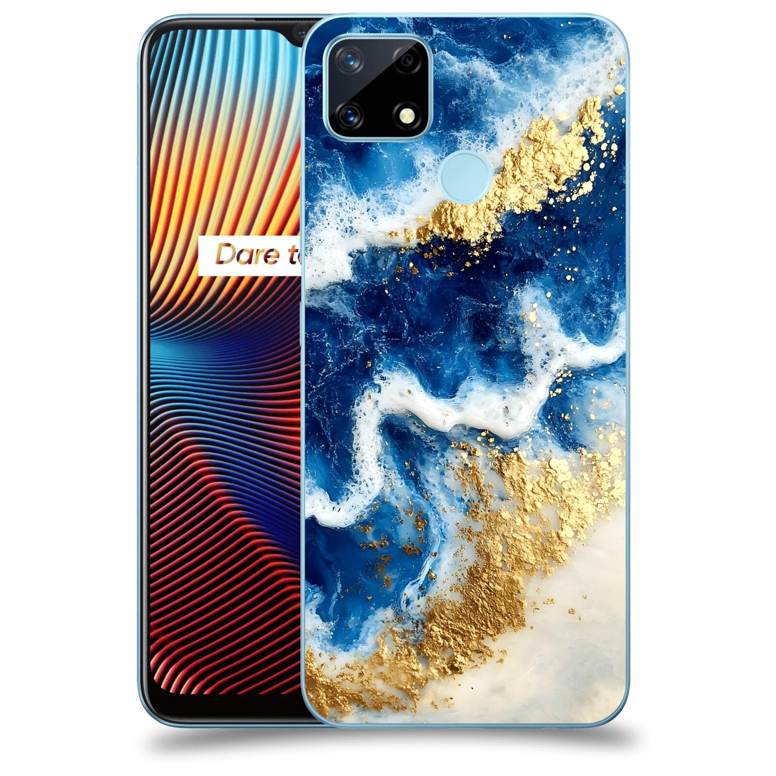 ACOVER Kryt na mobil Realme 7i - Ocean Waves I