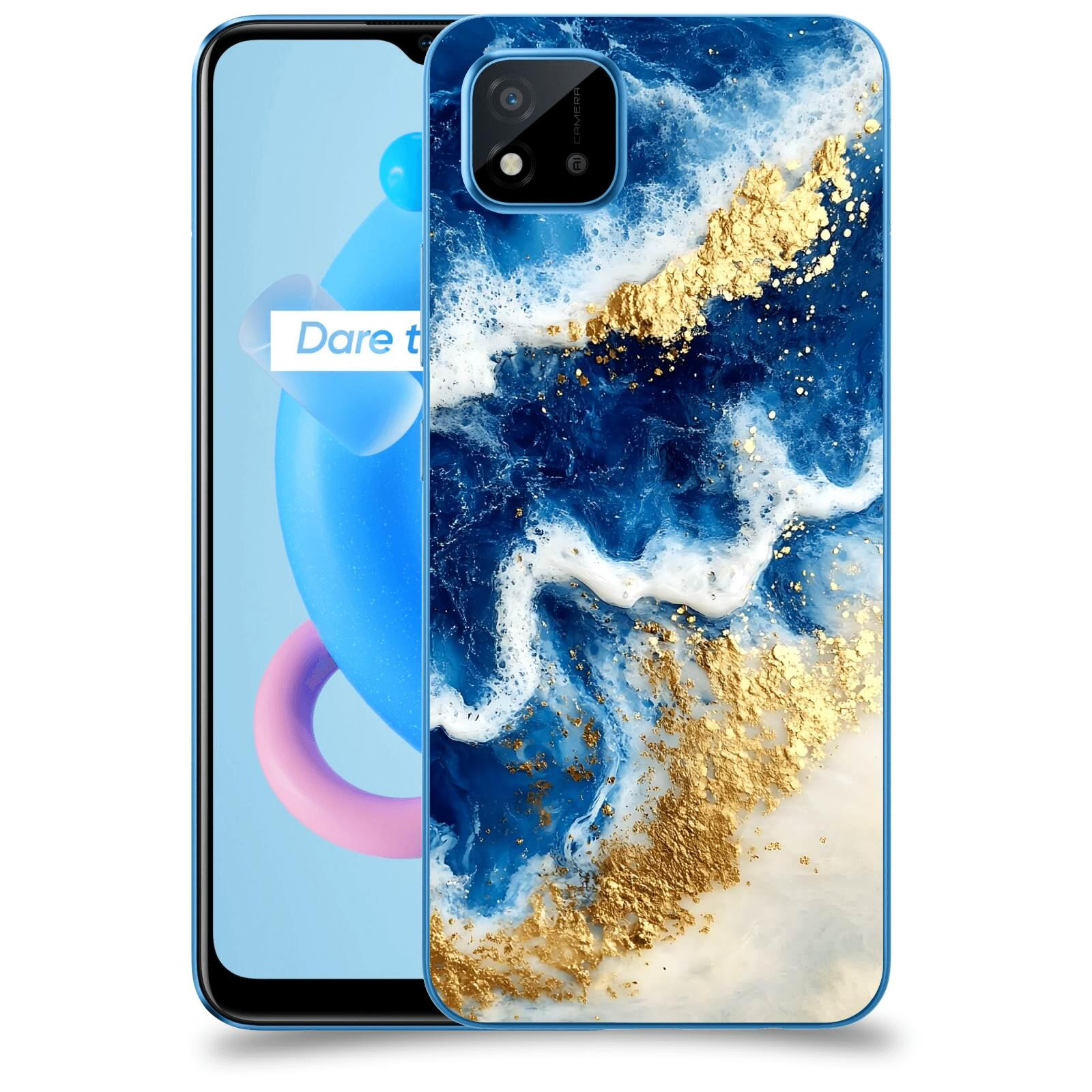 ACOVER Kryt na mobil Realme C11 (2021) - Ocean Waves I