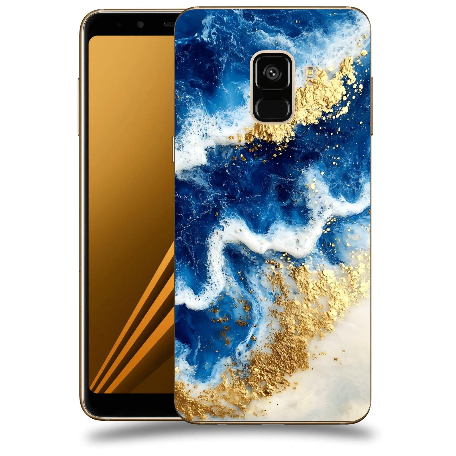 ACOVER Kryt na mobil Samsung Galaxy A8 2018 A530F - Ocean Waves I