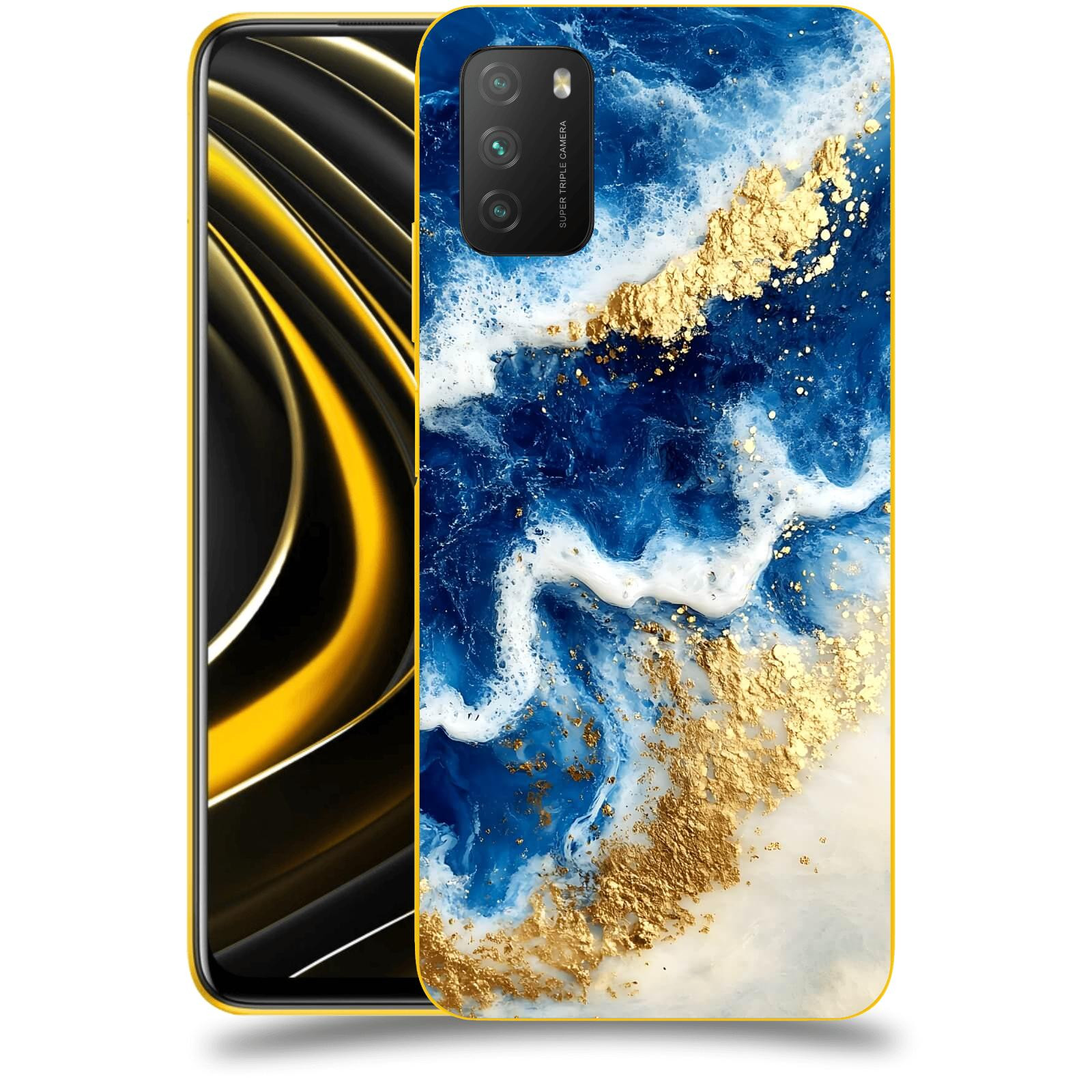 ACOVER Kryt na mobil Xiaomi Poco M3 - Ocean Waves I