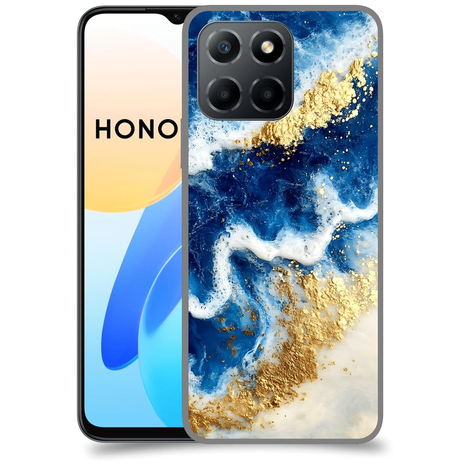 ACOVER Kryt na mobil Honor X8 4G - Ocean Waves I