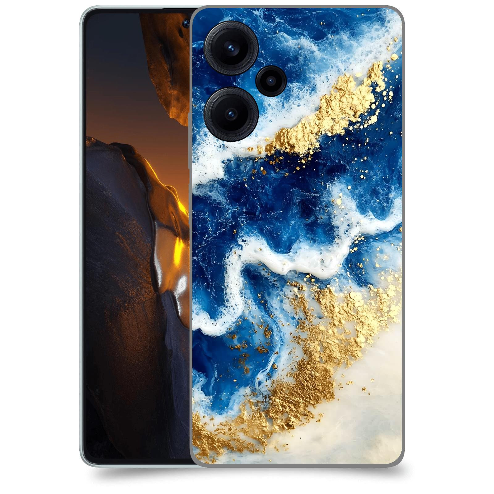 ACOVER Kryt na mobil Xiaomi Poco F5 - Ocean Waves I