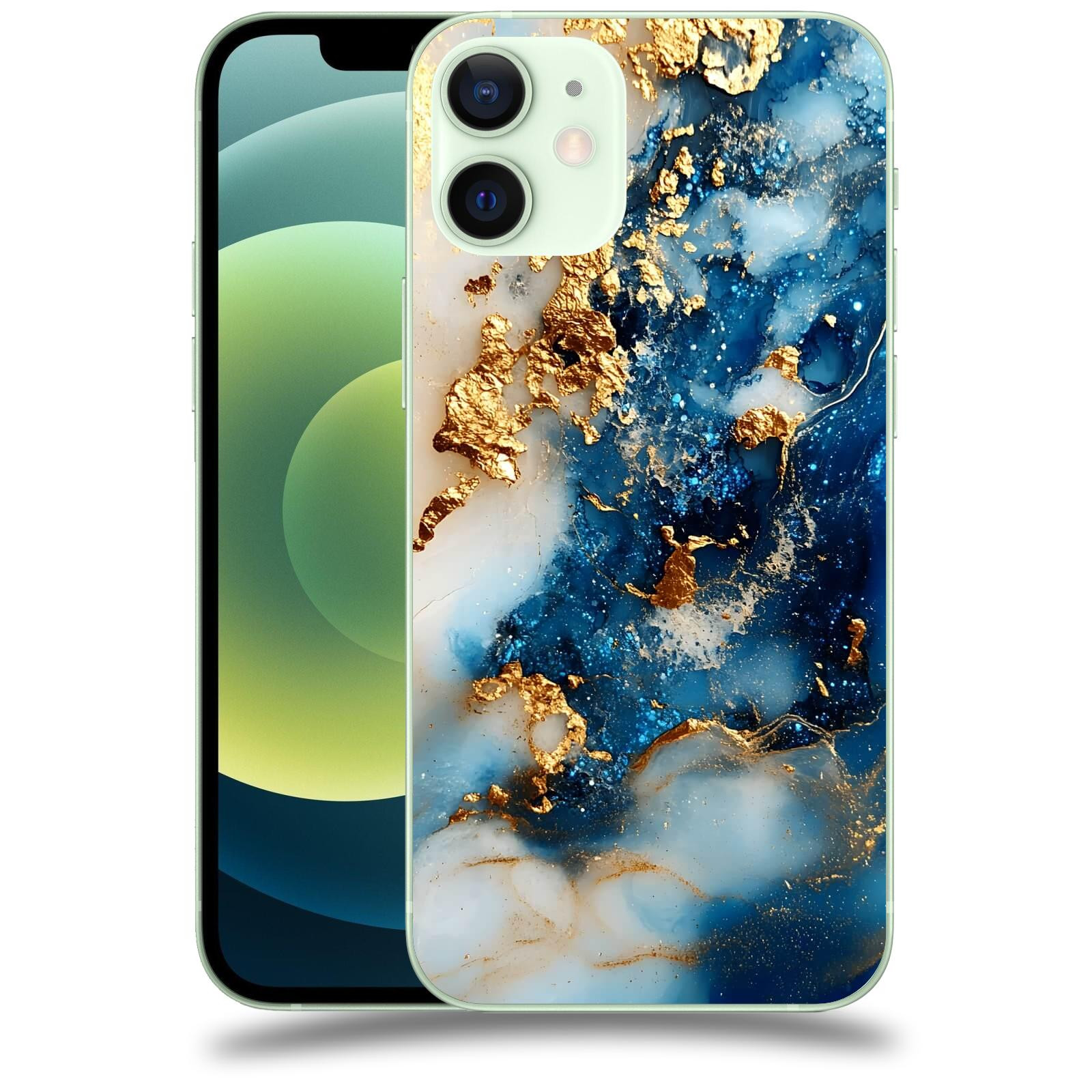 ACOVER Kryt na mobil Apple iPhone 12 mini - Ocean Waves II